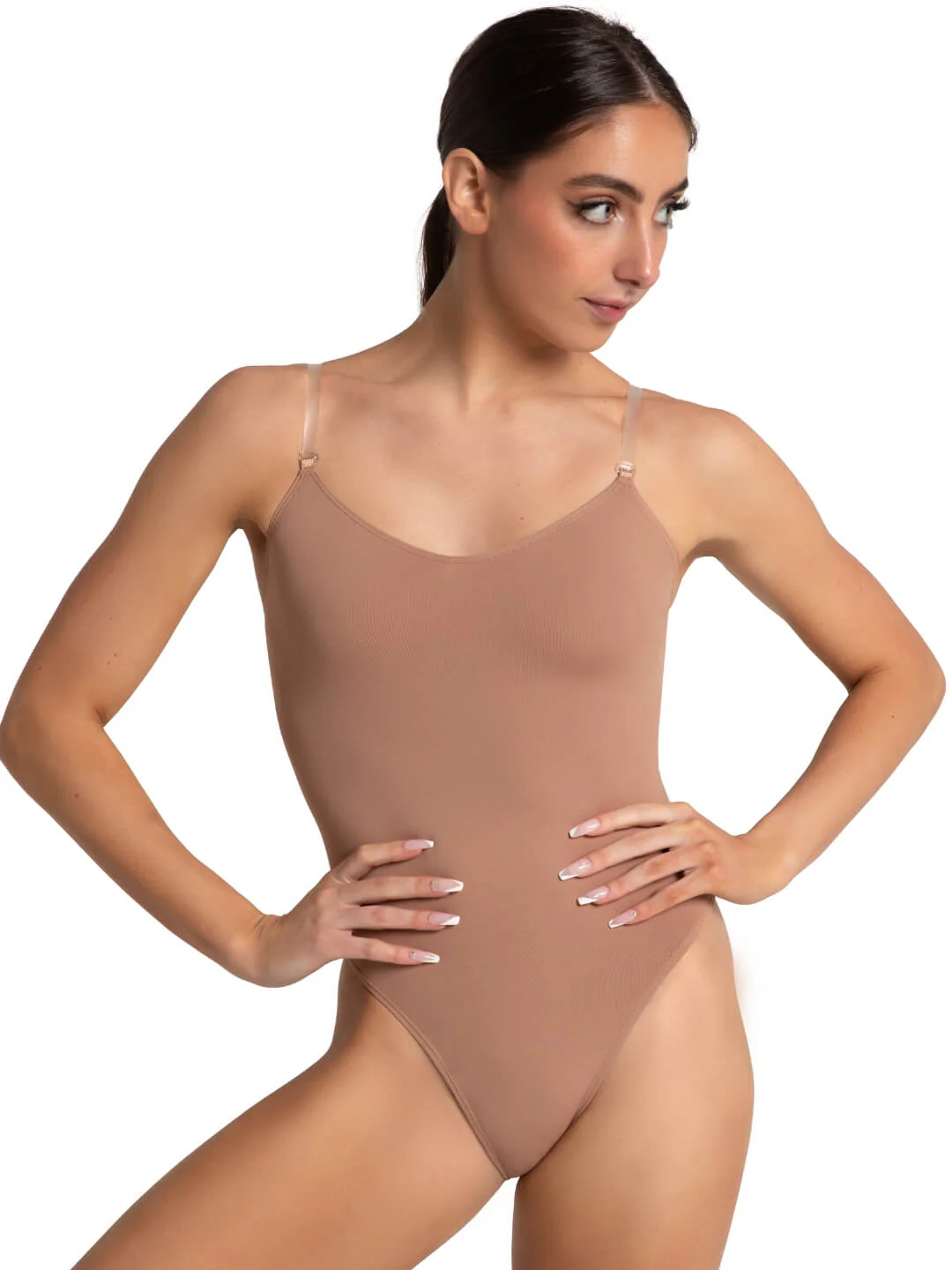 Camisole Leotard w/ Clear Transition Straps - Image 8