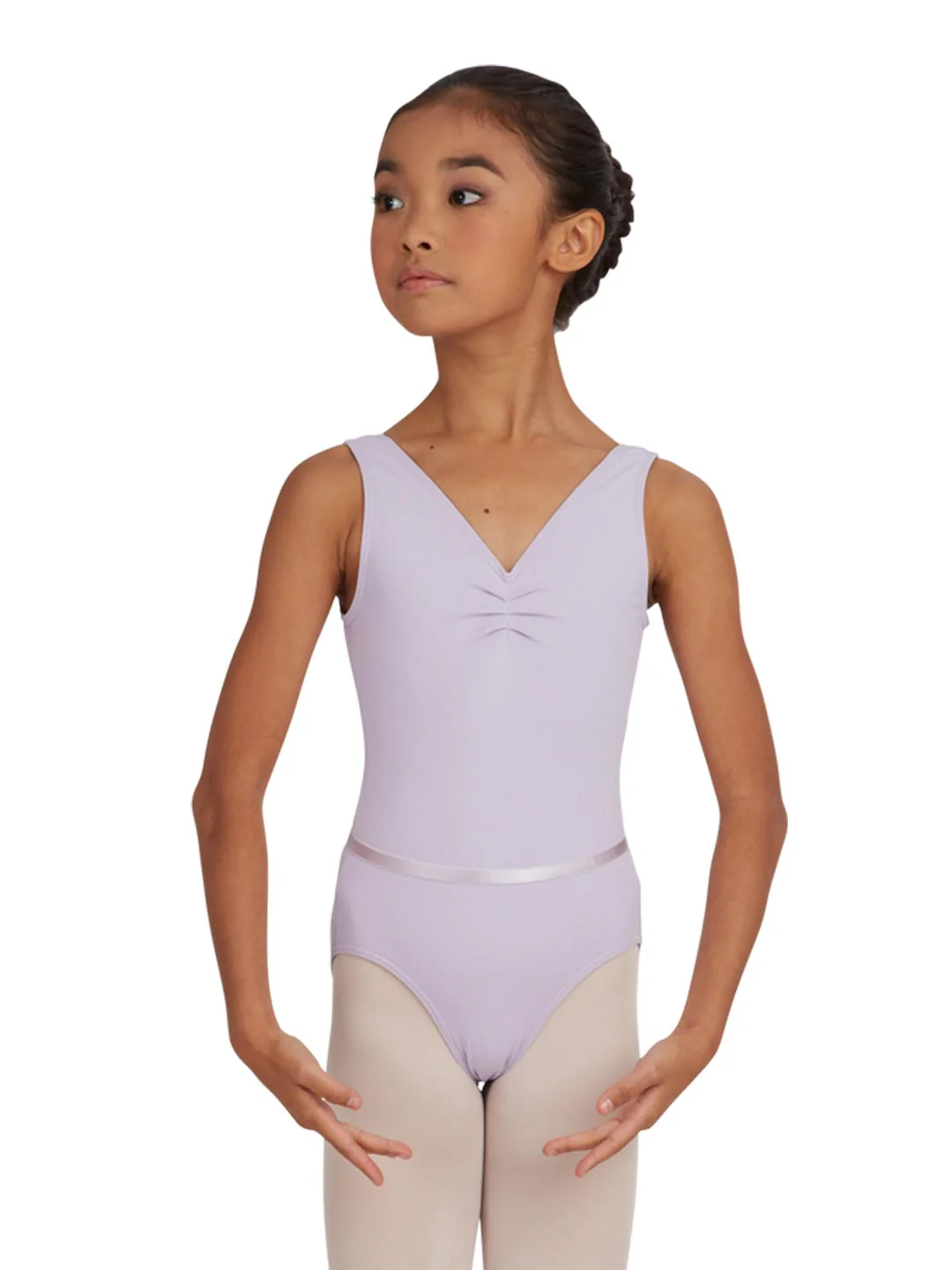 Tank Leotard w/ Belt - Girls - Image 10