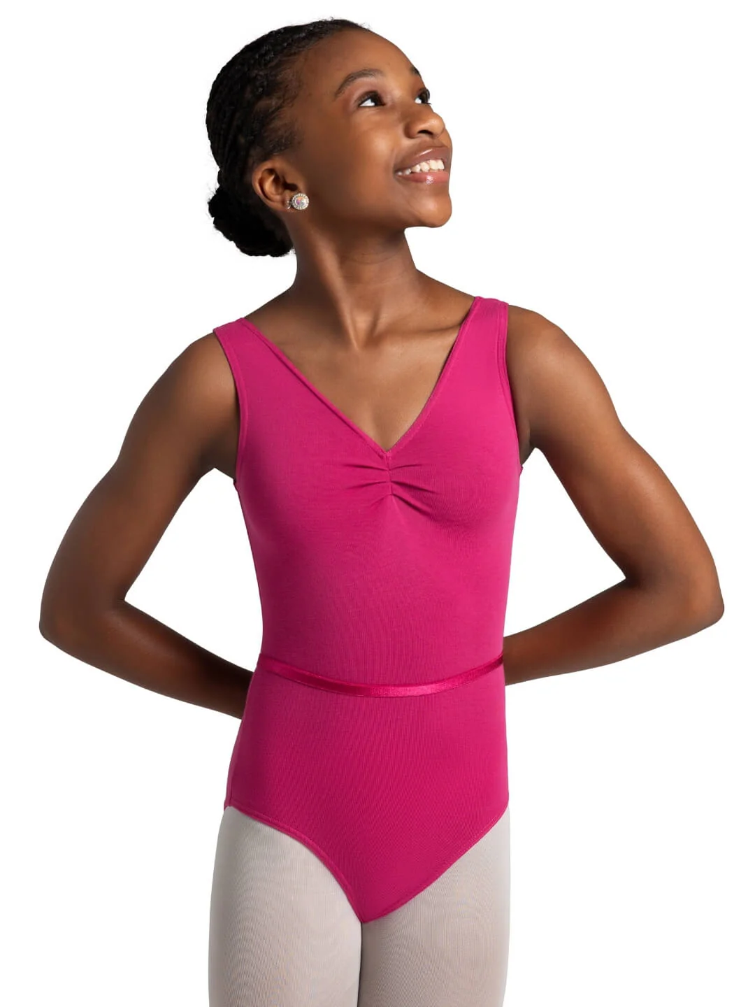 Tank Leotard w/ Belt - Girls - Image 30