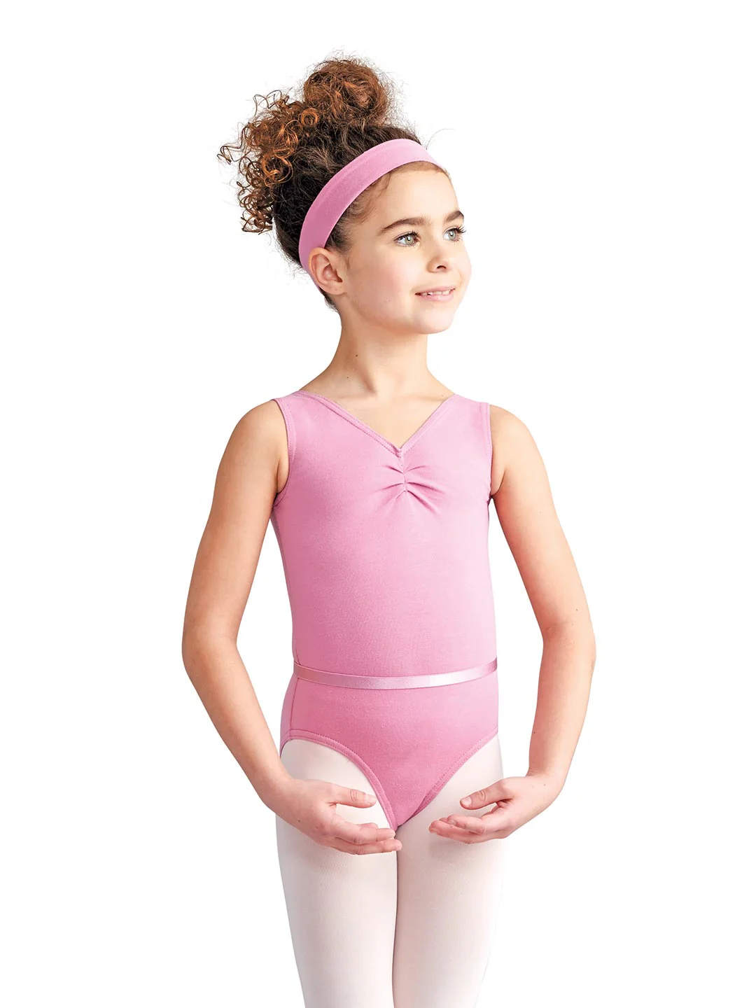 Tank Leotard w/ Belt - Girls - Image 8
