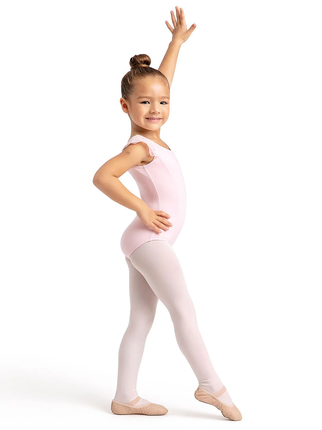 Children's Collection Flutter Sleeve Princess Leotard - Girls - Image 4