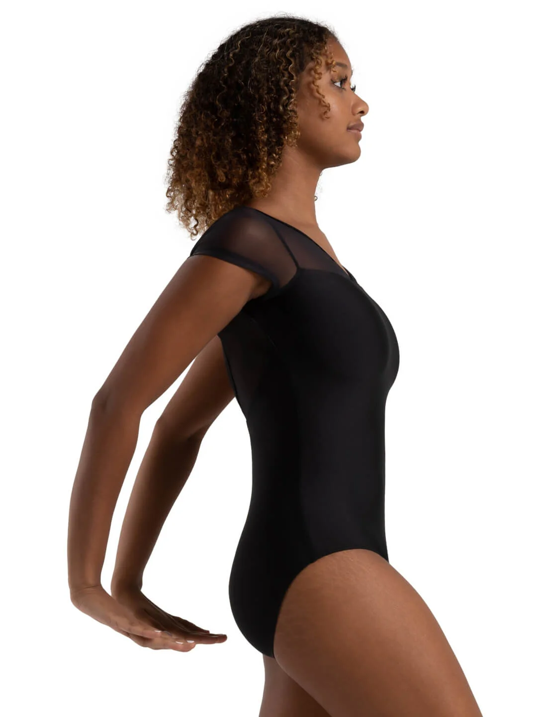 Coastal Bloom Coral Leotard - Image 6
