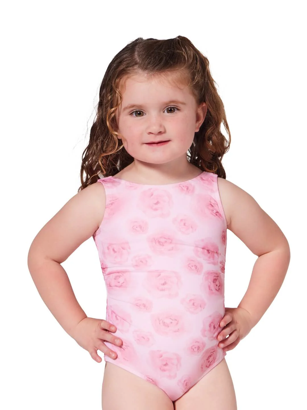 Coming Up Roses Peony Leotard - Child