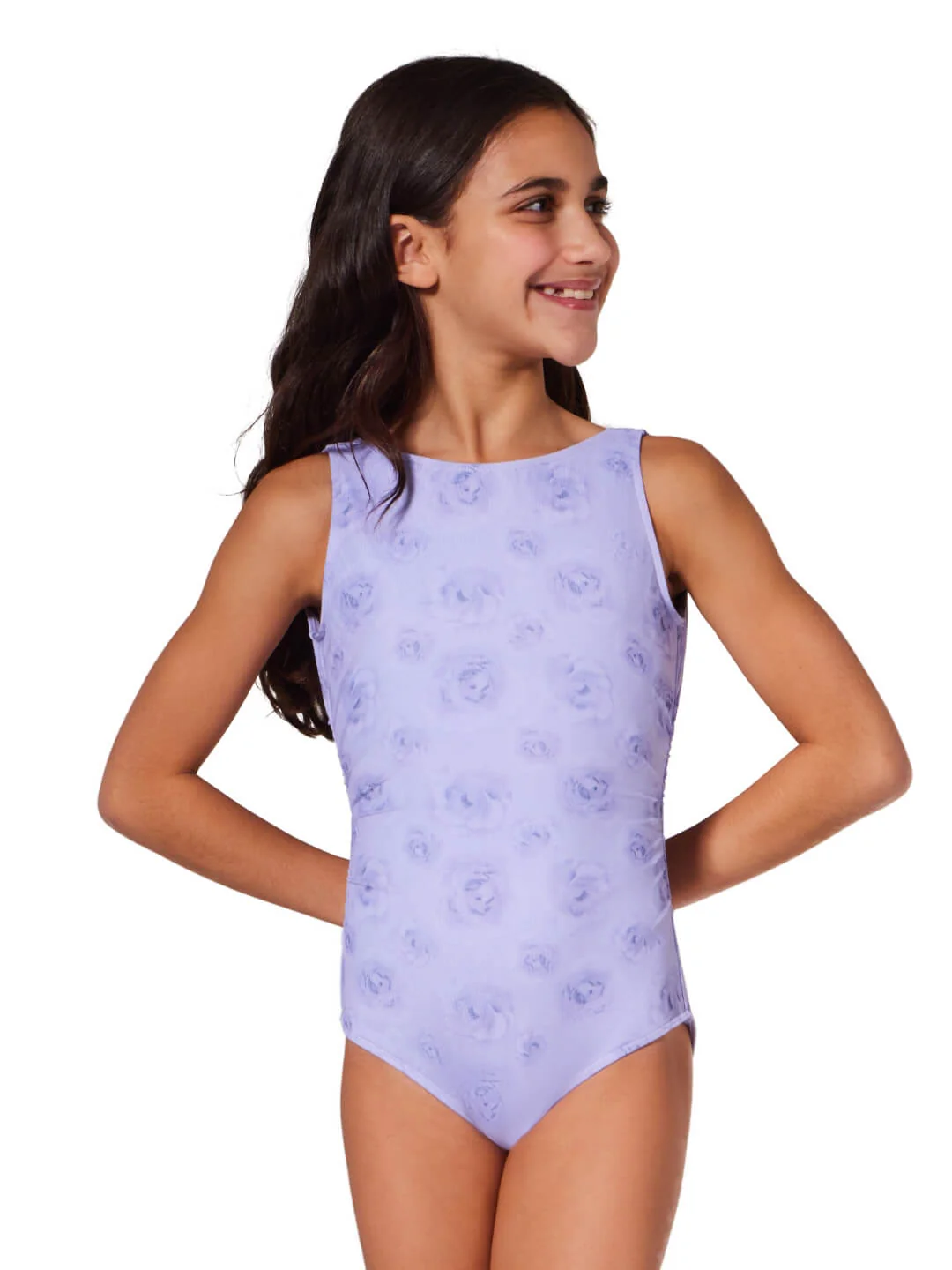 Coming Up Roses Peony Leotard - Child - Image 5