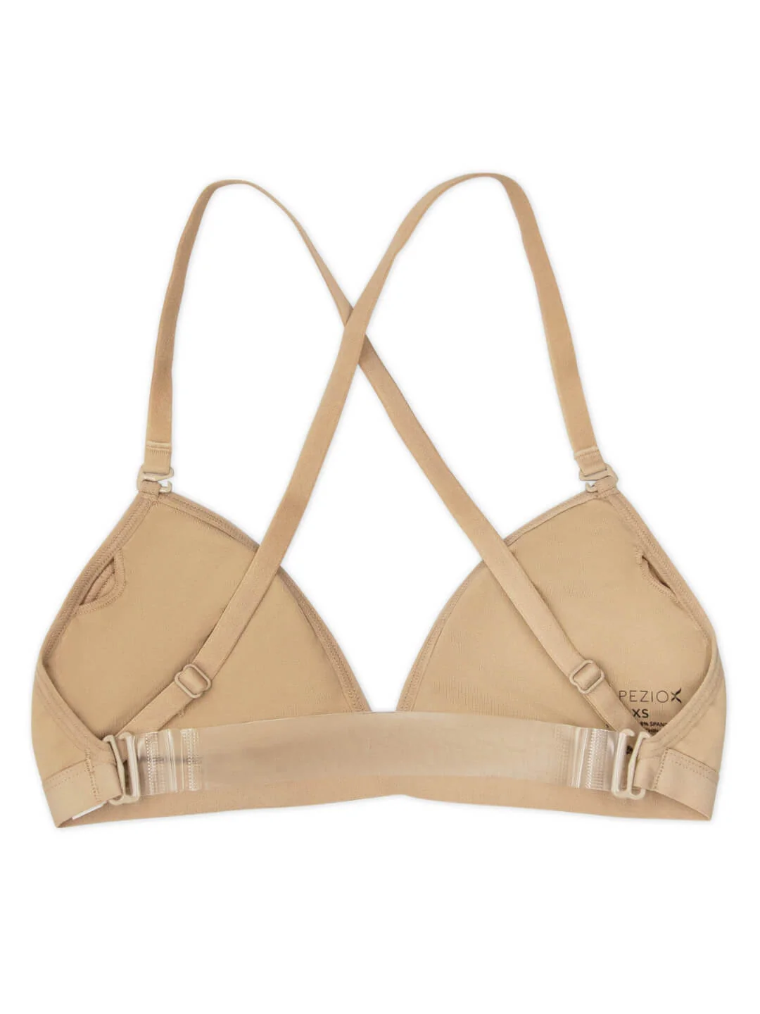 Deep Neck Clear Back Bra - Girls - Image 2