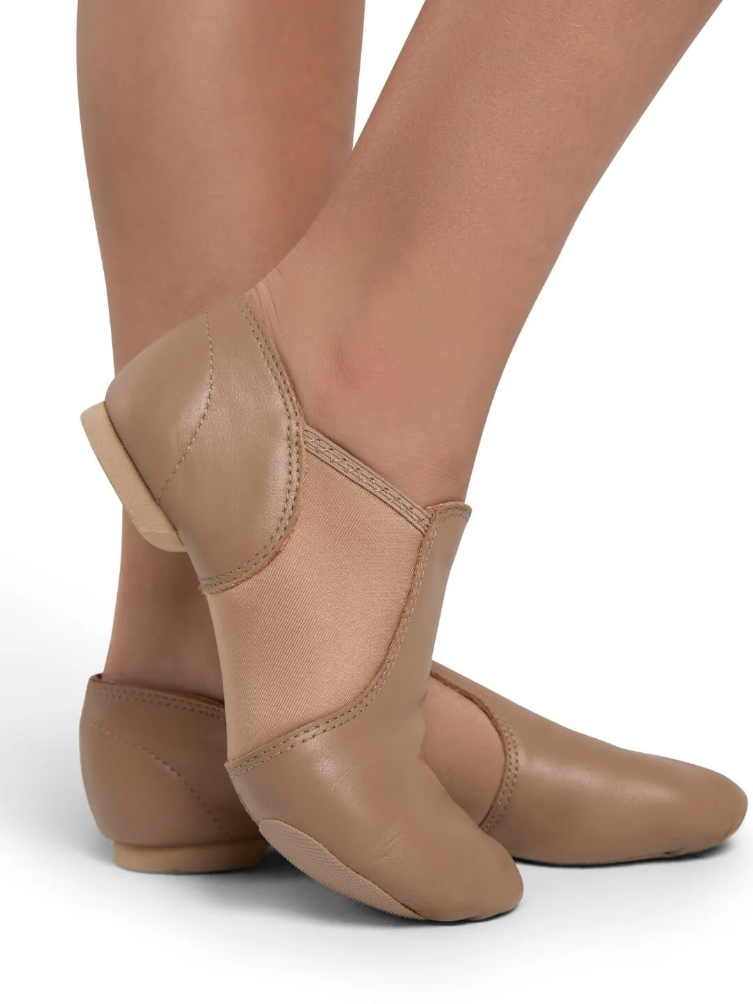 E-Series Jazz Slip On - Child | Caramel - Image 3