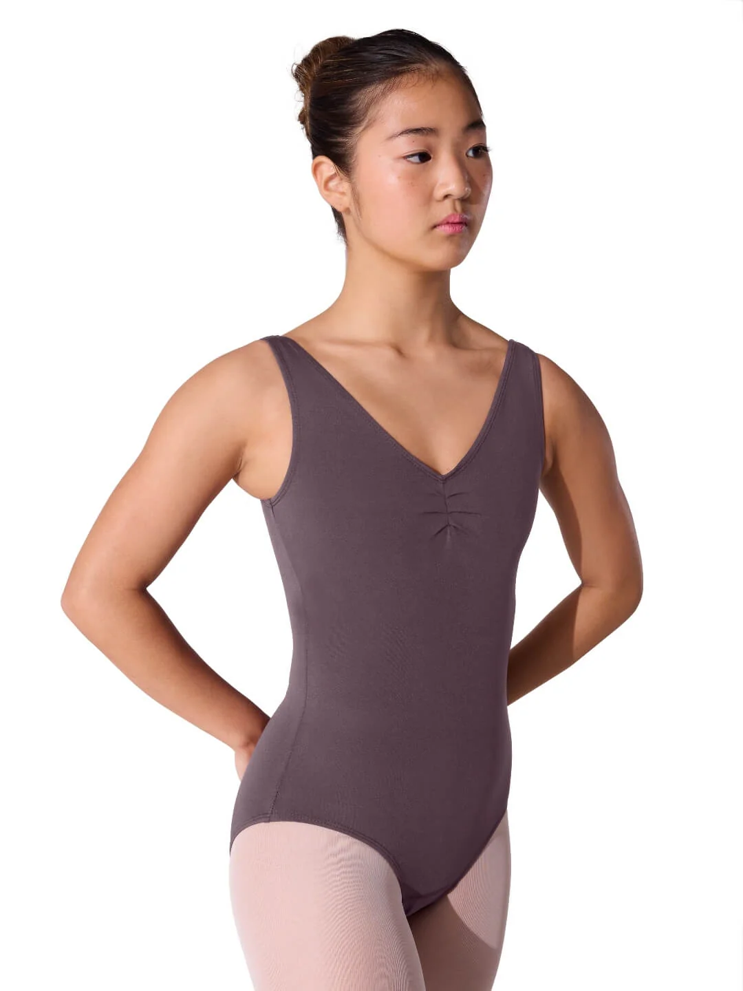 Essentials Pinch V Neck Leotard - Image 13