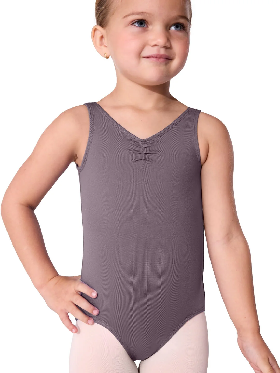 Essentials Pinch V Neck Leotard - Child - Image 12