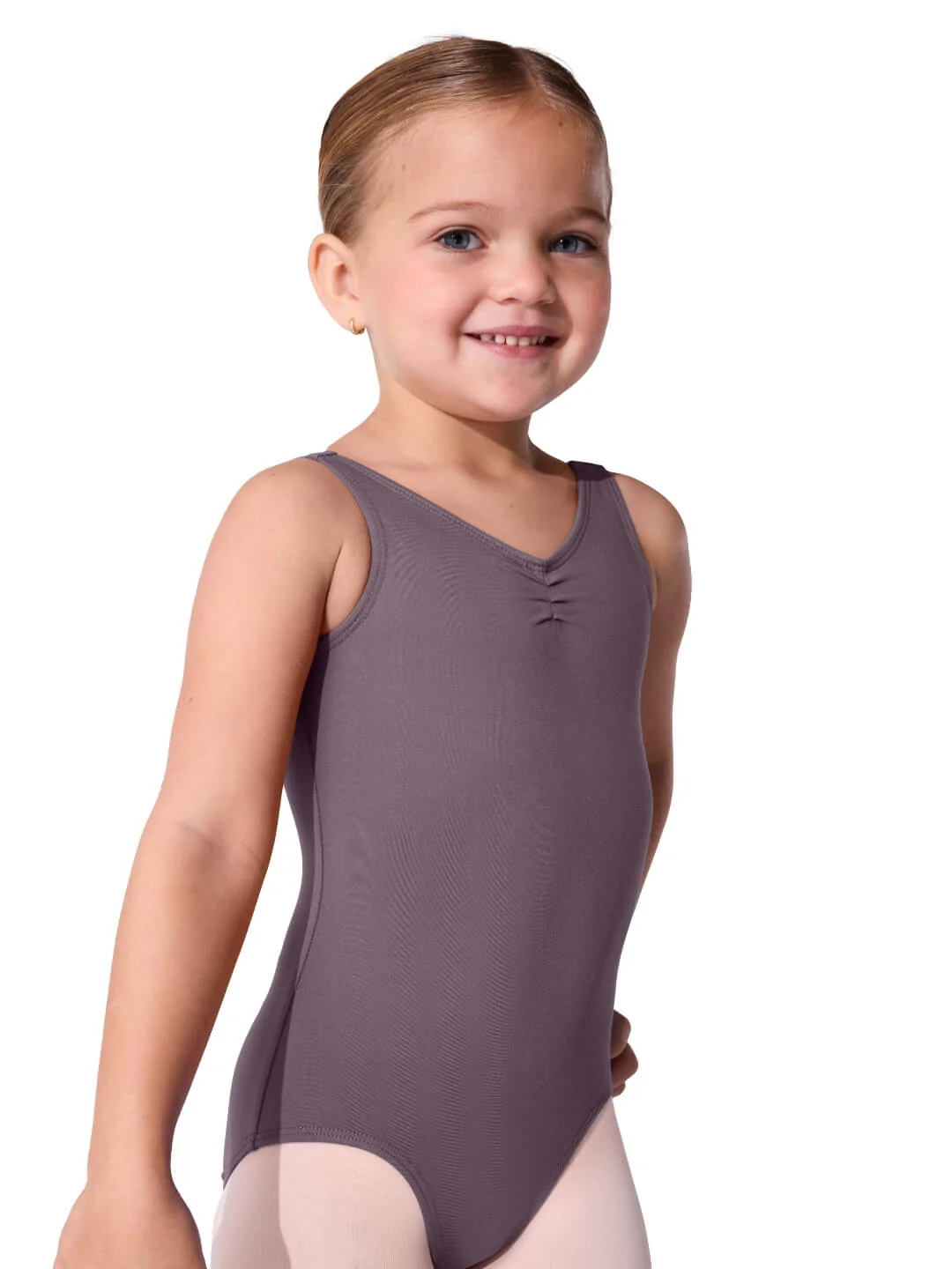 Essentials Pinch V Neck Leotard - Child - Image 13