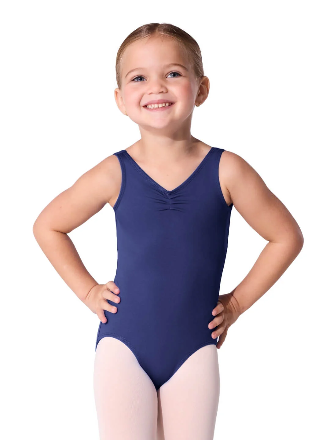 Essentials Pinch V Neck Leotard - Child - Image 14