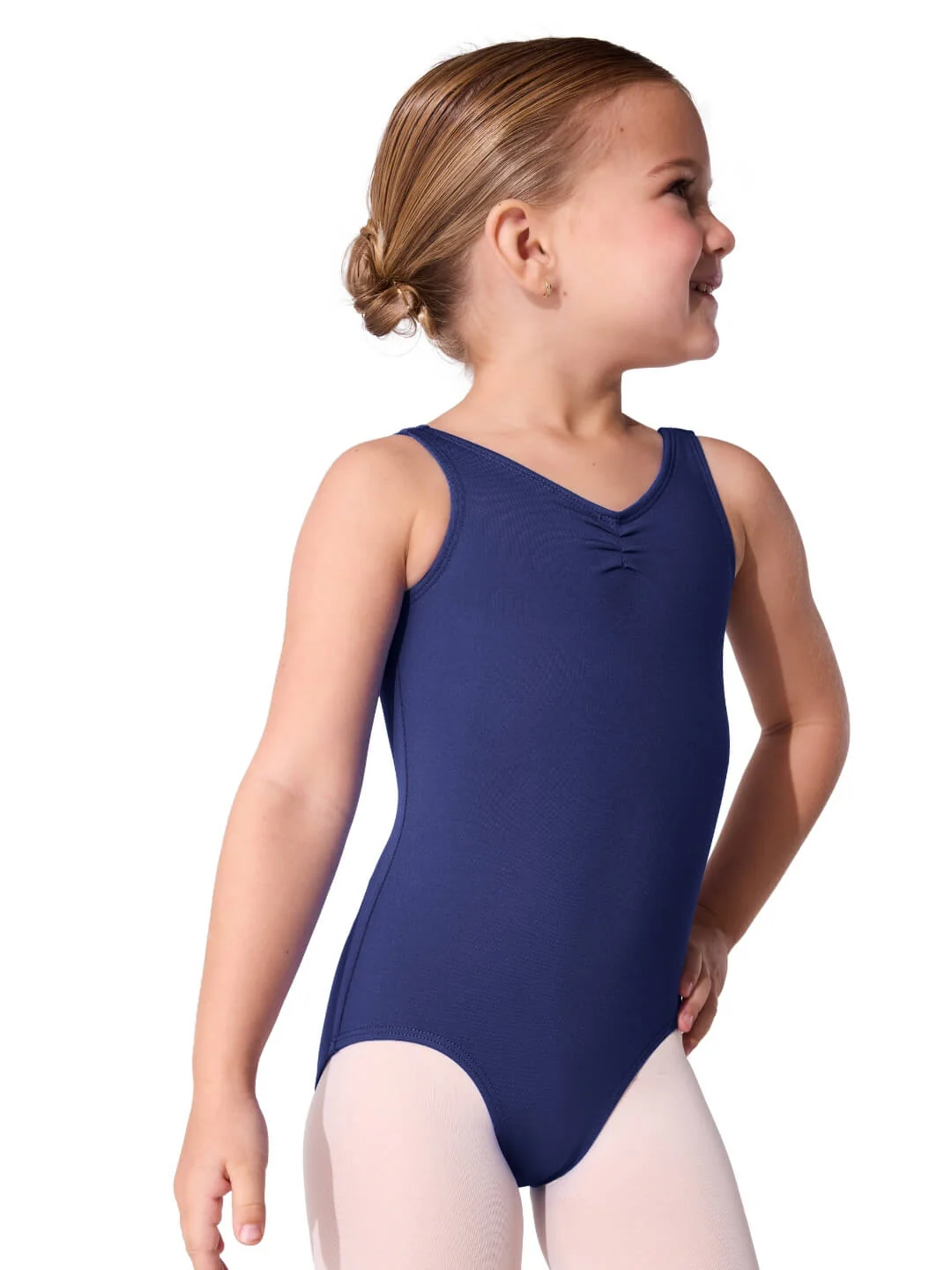 Essentials Pinch V Neck Leotard - Child - Image 15