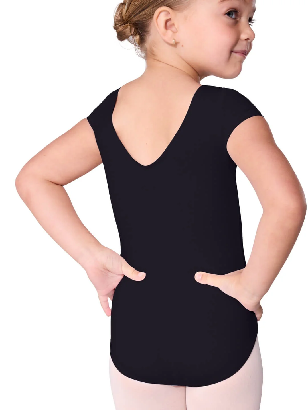 Essentials Short Sleeve Leotard - Child - Image 4