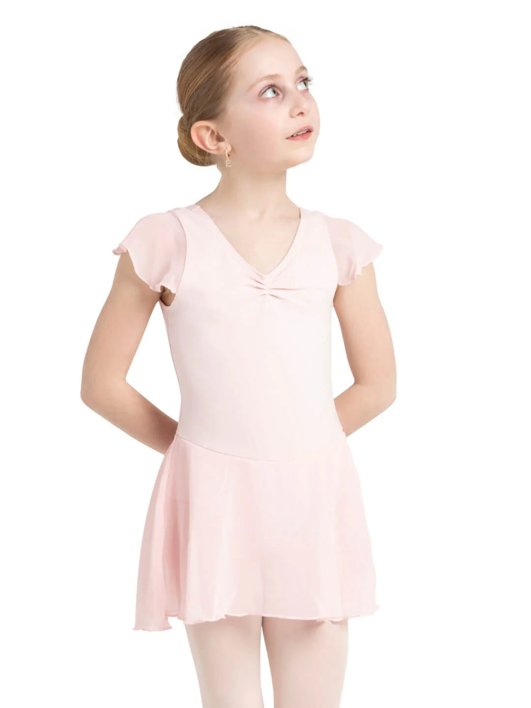 Flutter Sleeve Dress - Girls - Image 3