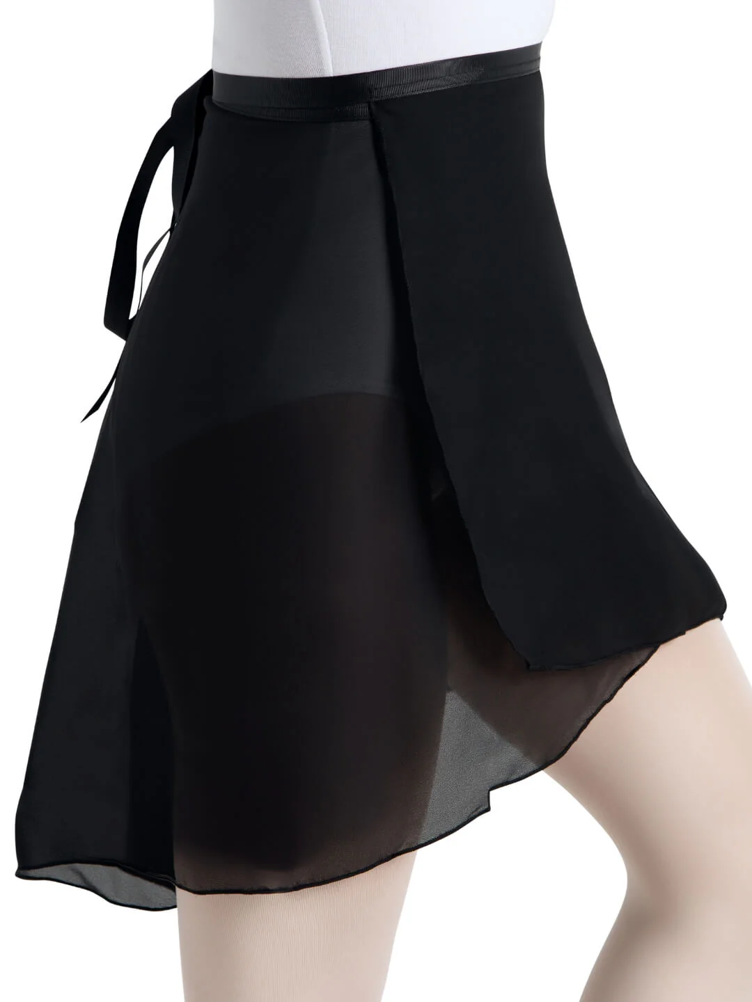 Georgette Long Wrap Skirt - Image 4