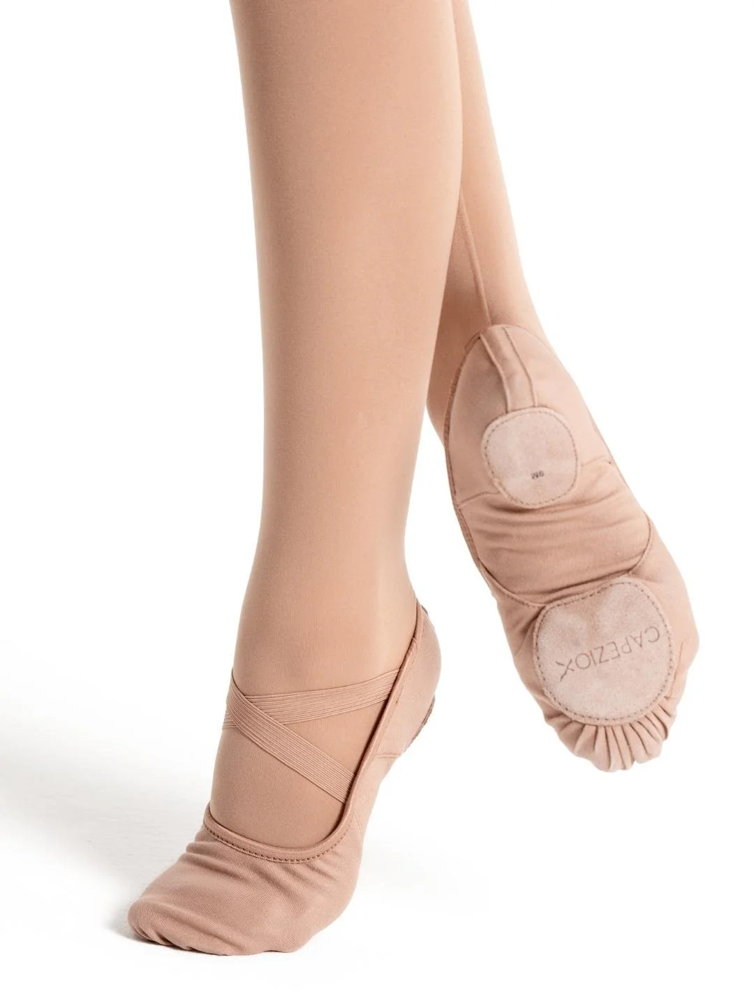 Hanami® Canvas Ballet Shoe | Light Suntan - Image 5