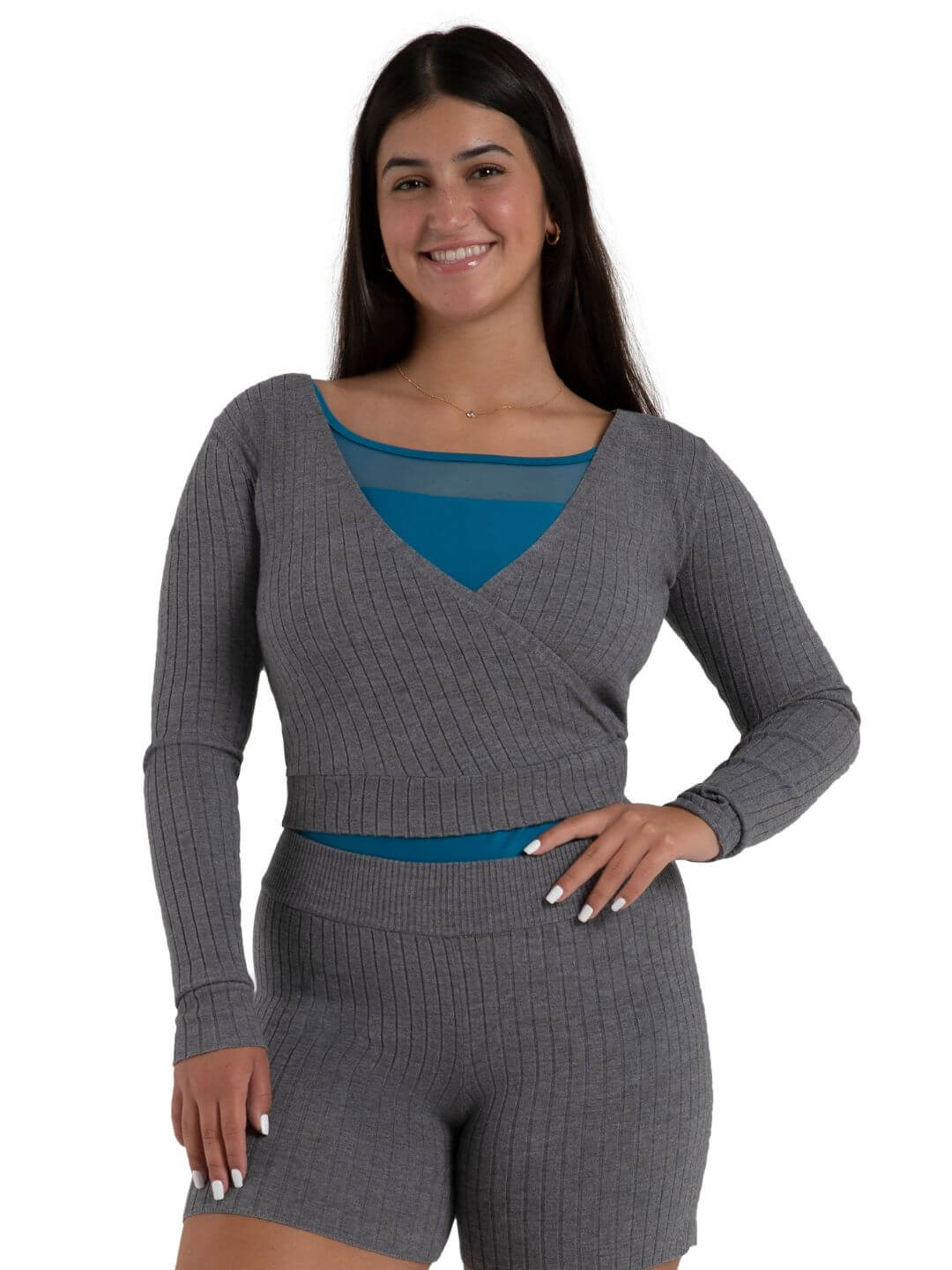 Harmonie Crossover Sweater - Image 9