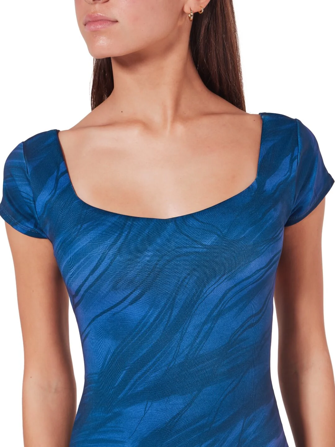 Marbled Haze Portoro Cap Sleeve Leotard - Image 12