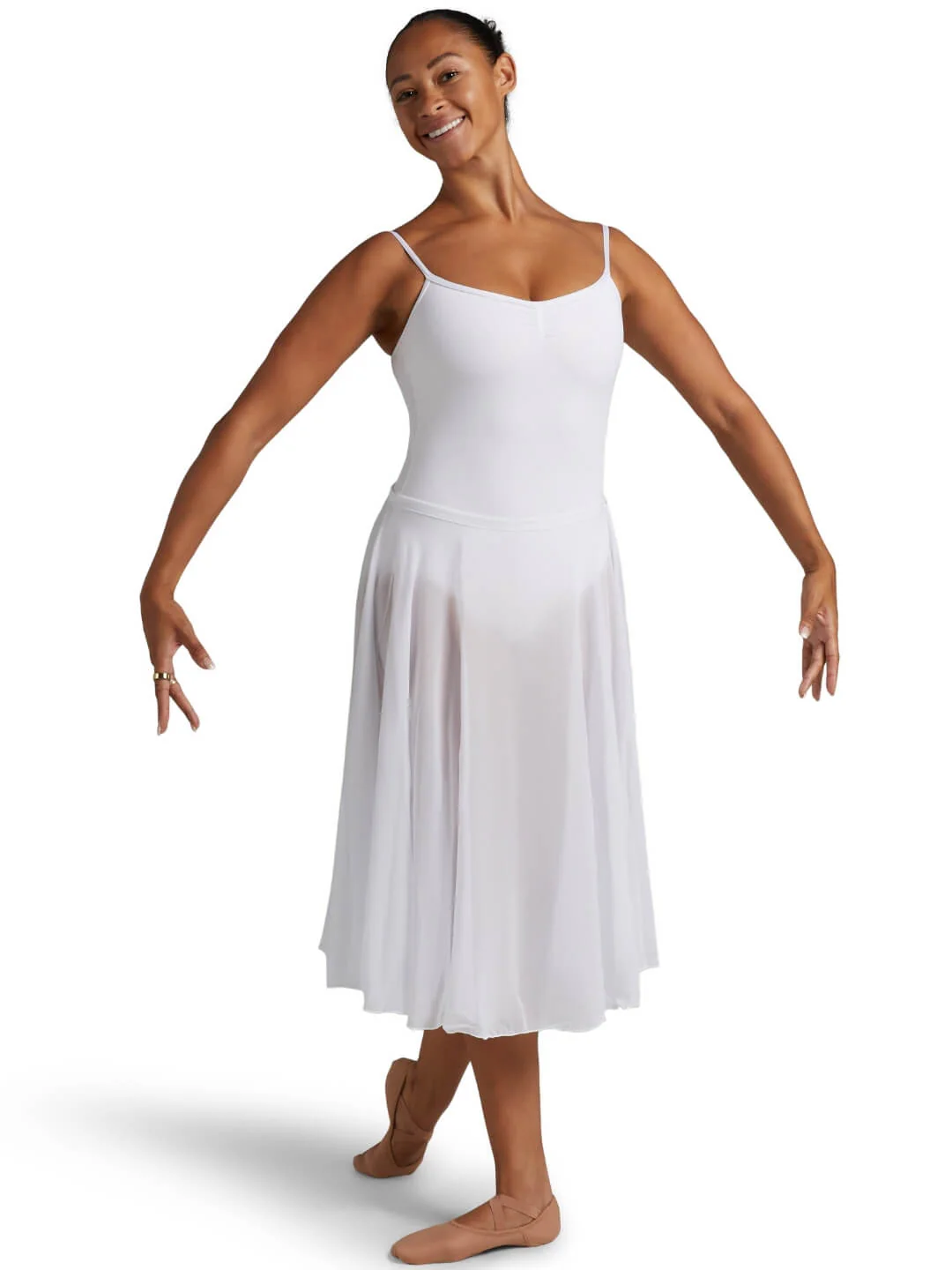 Mid Calf Full Circle Skirt - Image 18