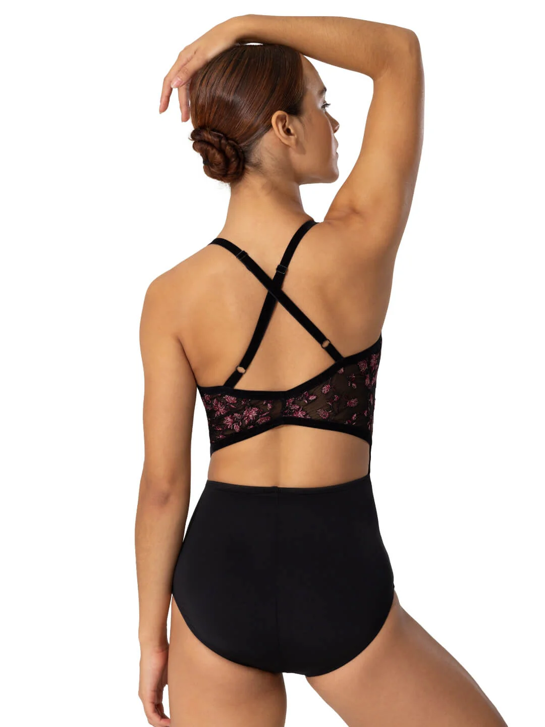 Ornate Romance Charisma Cami Criss Cross Back Leotard - Image 3