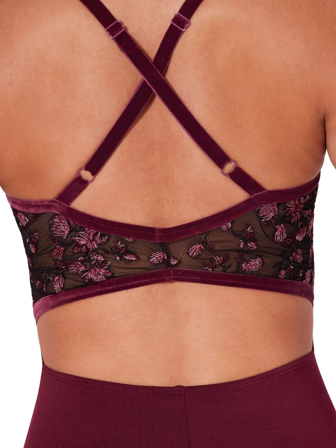 Ornate Romance Charisma Cami Criss Cross Back Leotard - Image 8