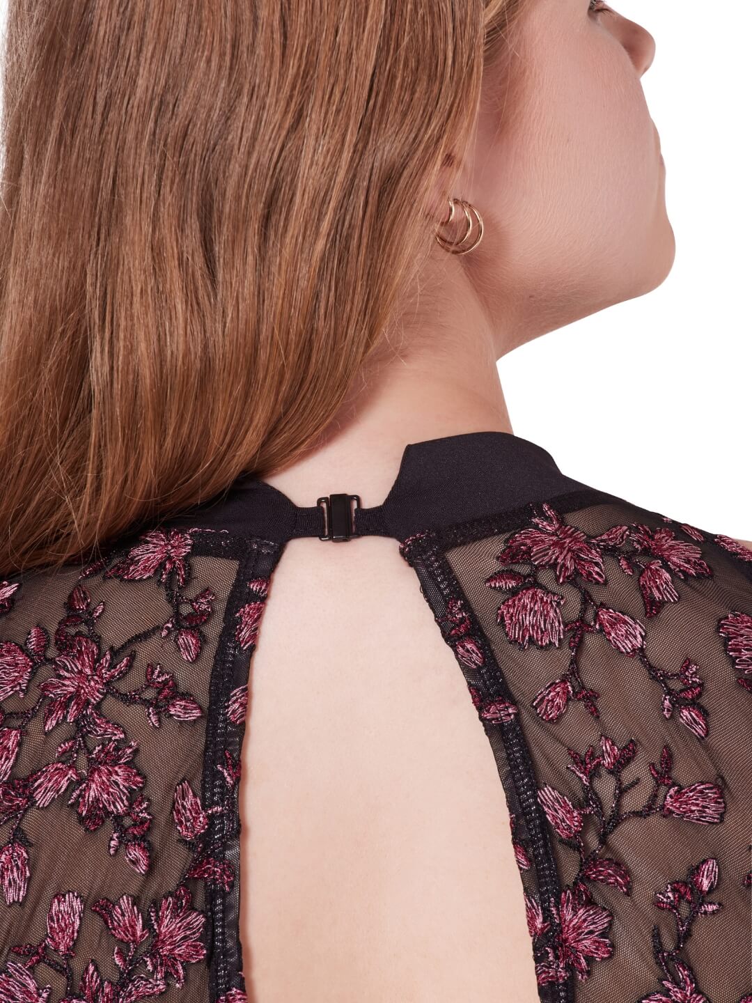 Ornate Romance Embellish High Neck Leotard - Image 4