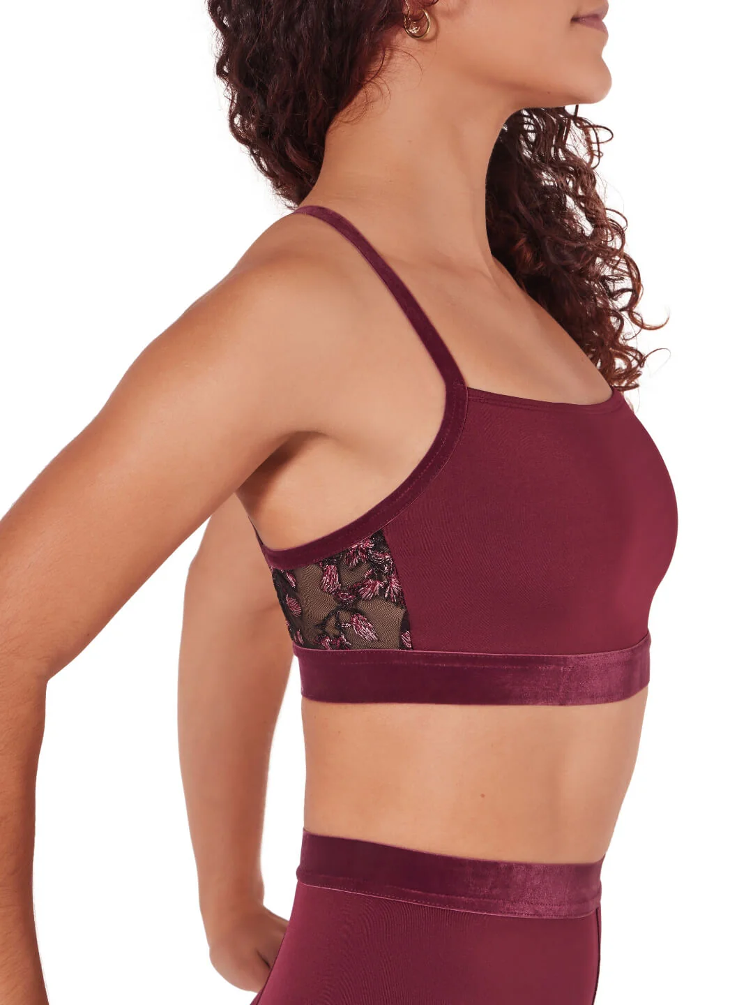 Ornate Romance Fondness Cami Criss Cross Back Bra - Image 2