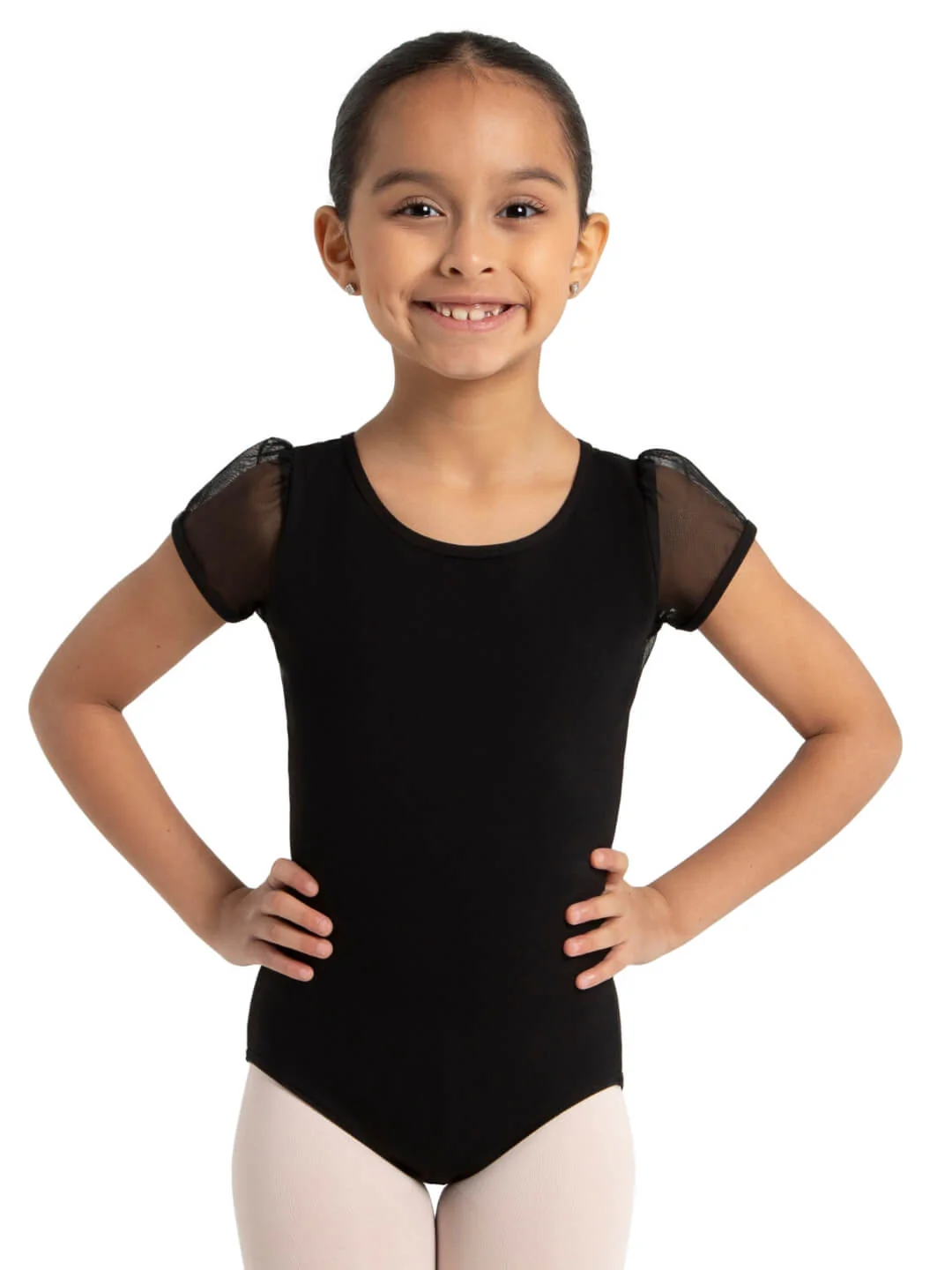 Puff Sleeve Keyhole Back Leotard - Girls - Image 8