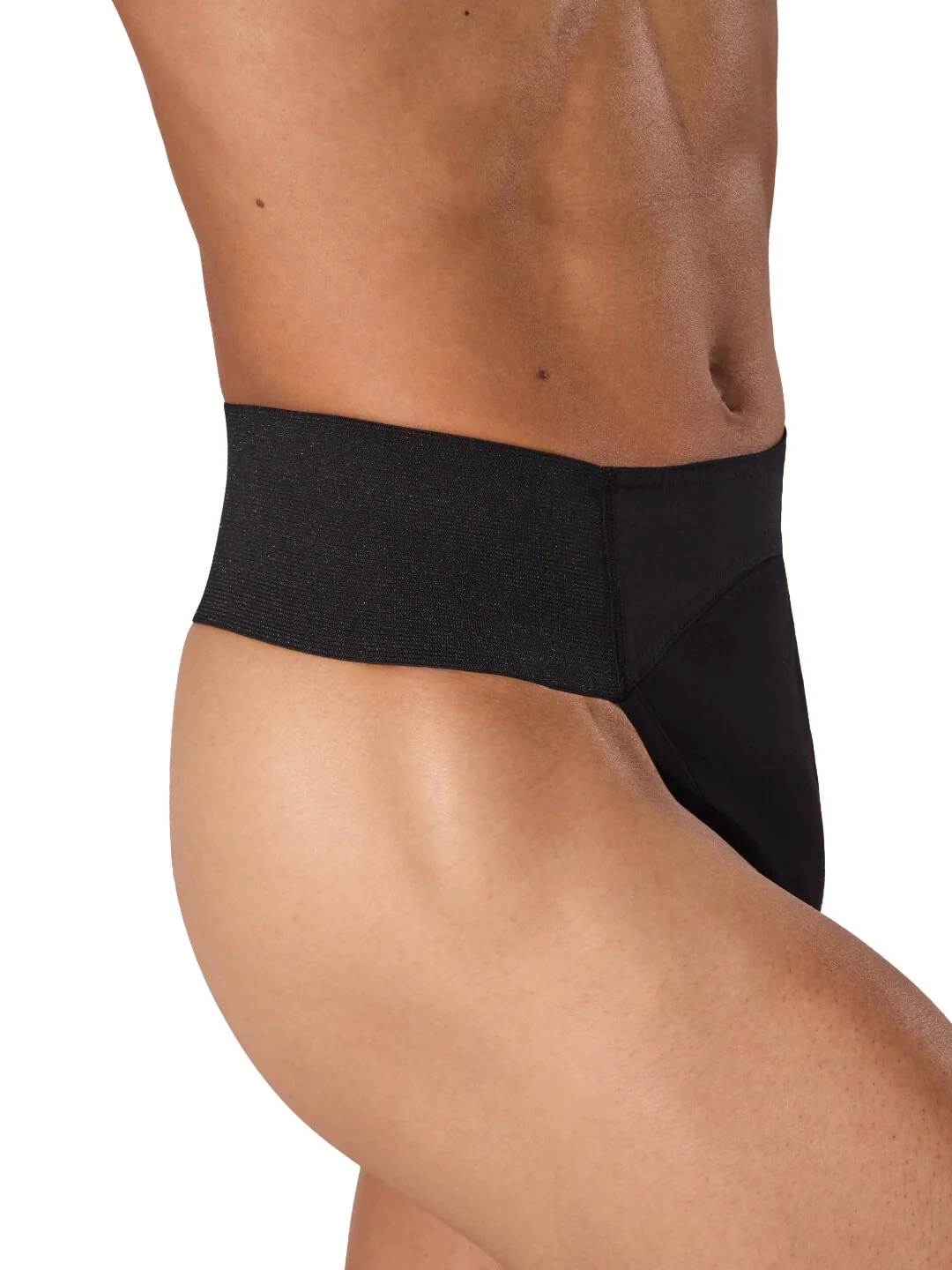 Quilted Cotton Panel Thong Dance Belt - Image 10