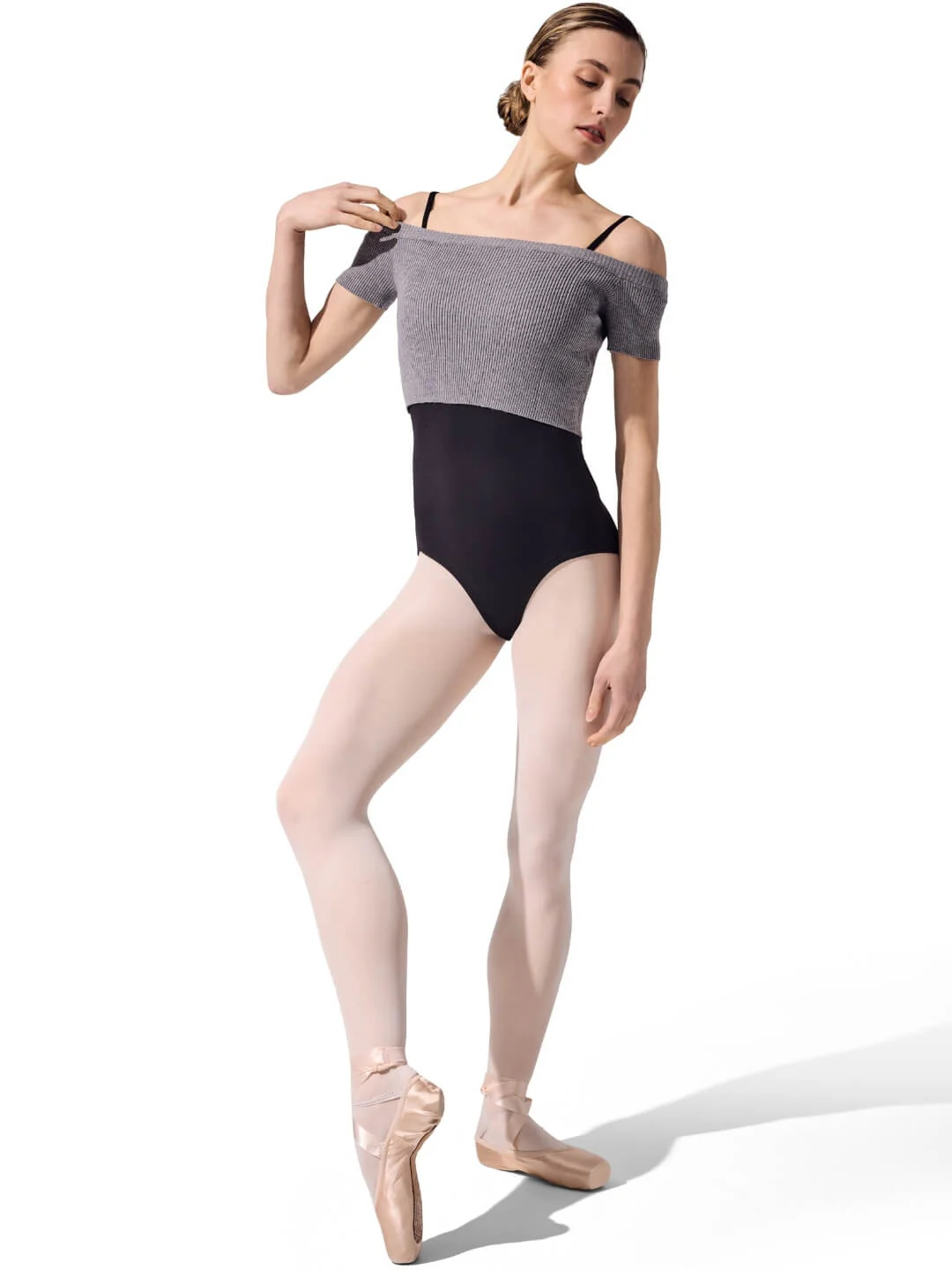 Ribbed Knit Cropped Sweater - Image 7