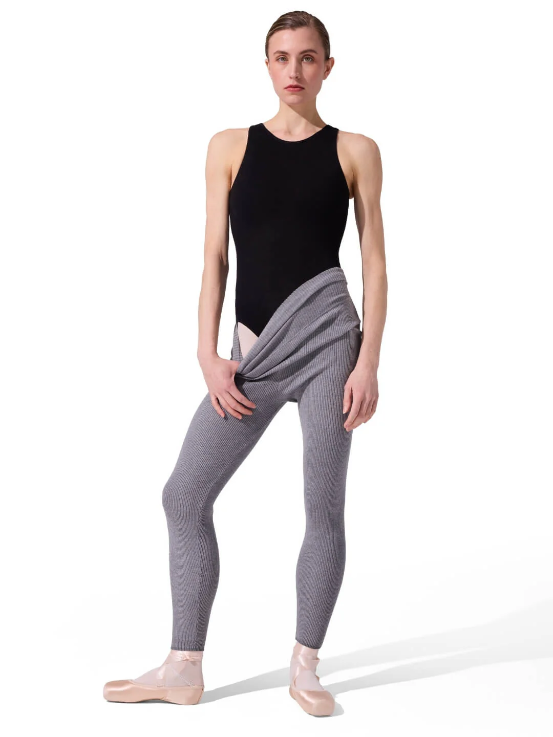 Ribbed Sweater Knit Legging - Image 7