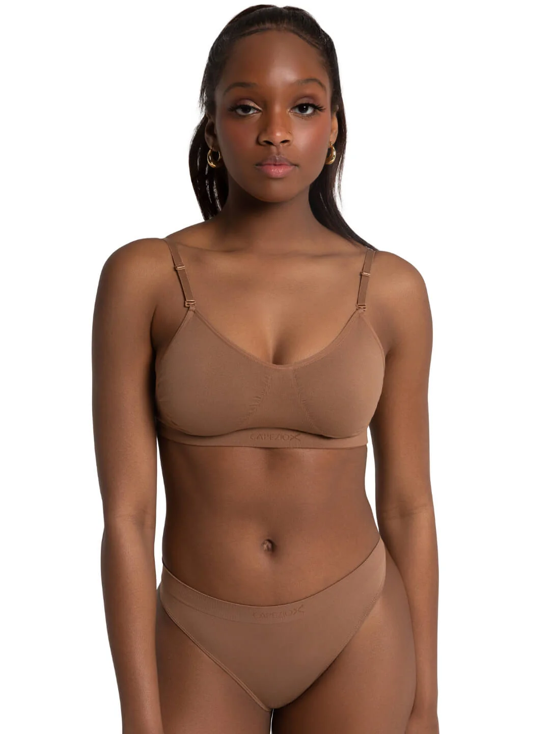 Seamless Clear Back Bra - Image 11