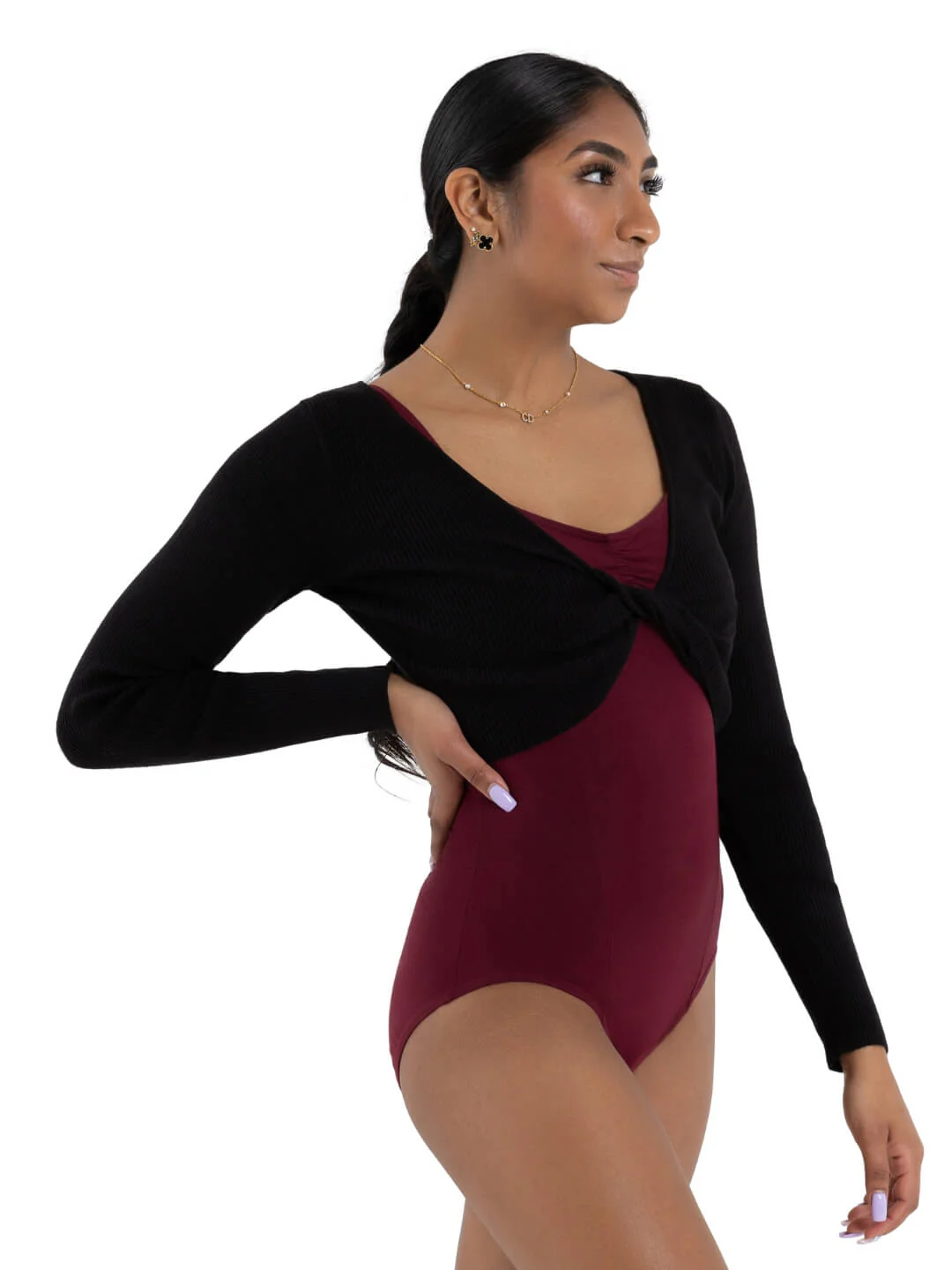 Shrug with Faux Knot - Image 3