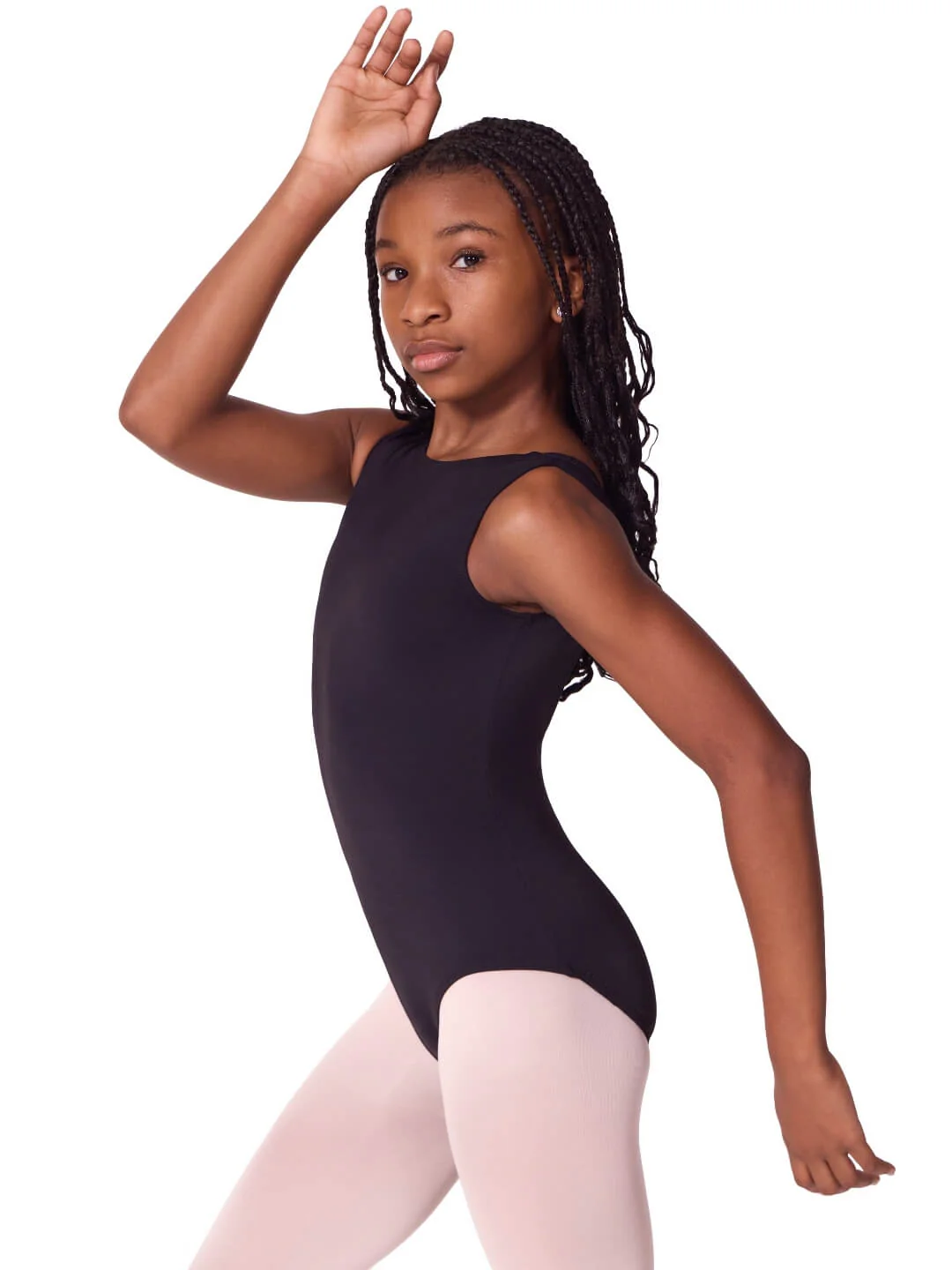 Soft Elegance Boatneck Leotard - Tween - Image 3