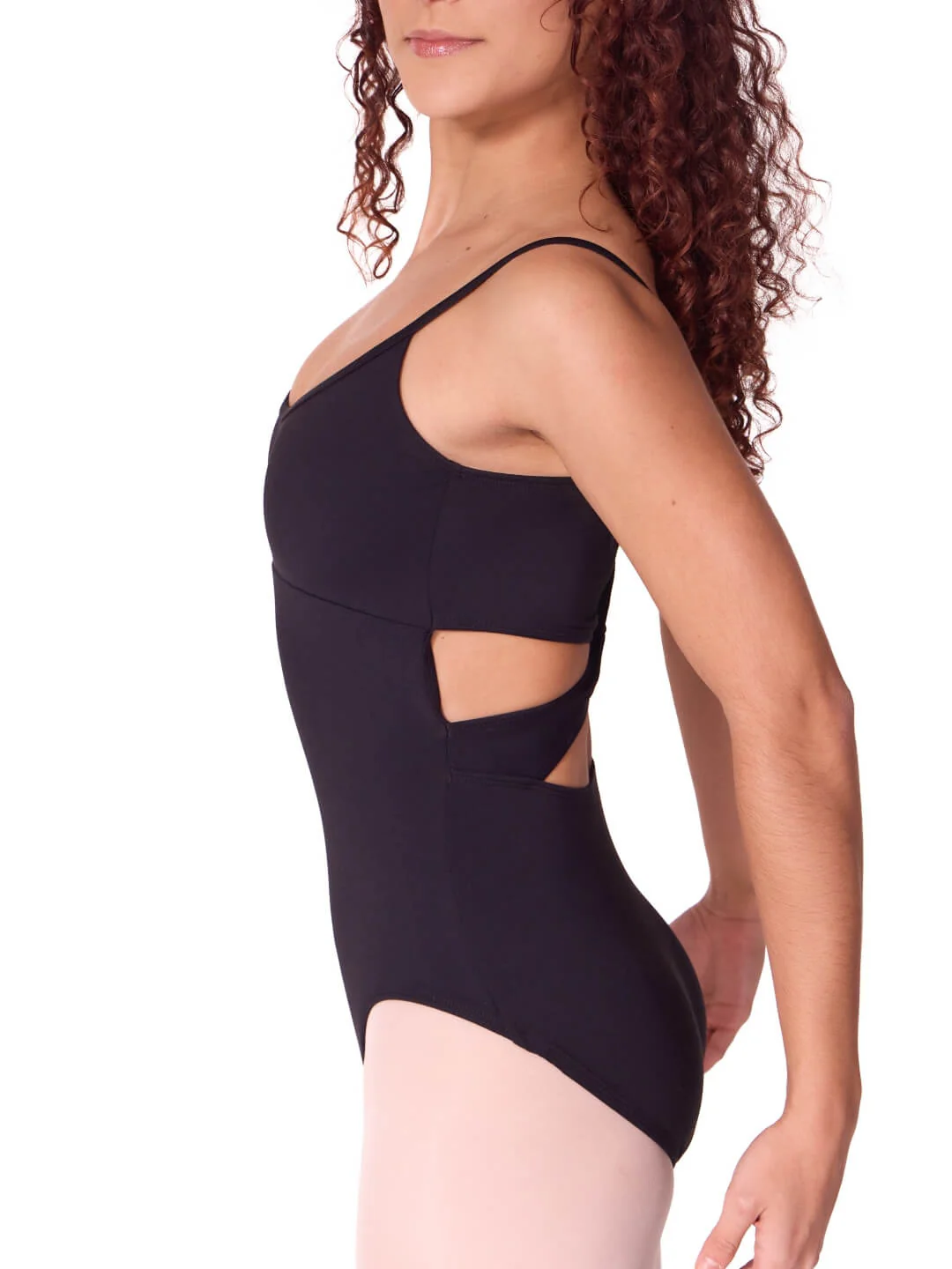 Soft Elegance Camisole Leotard with Twist Back - Image 3