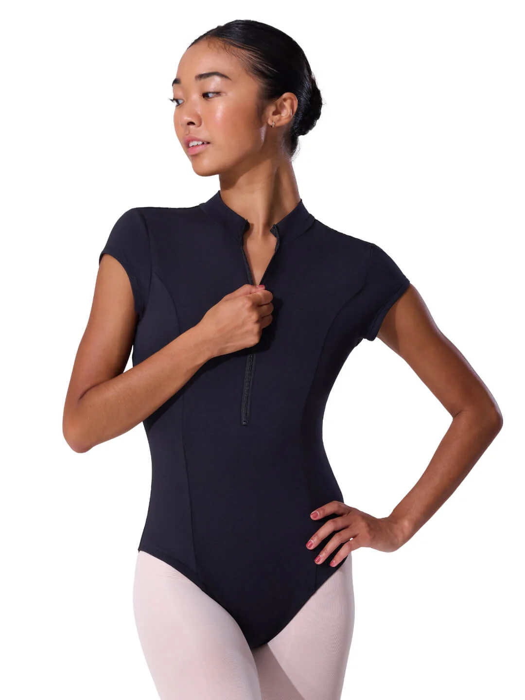 Soft Elegance Short Sleeve Princess Leotard