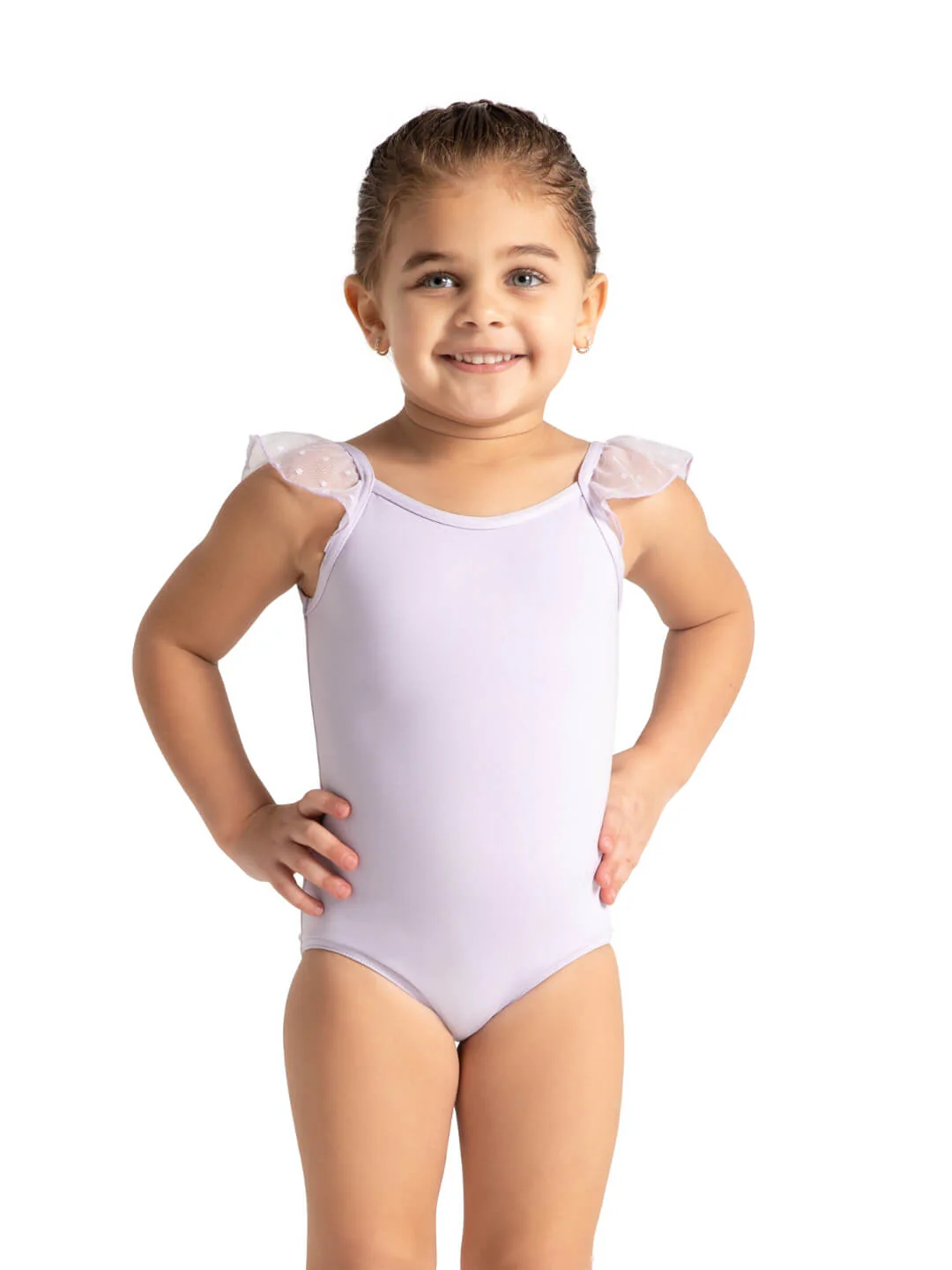Spot on Kids Flutter Sleeve Leotard - Girls