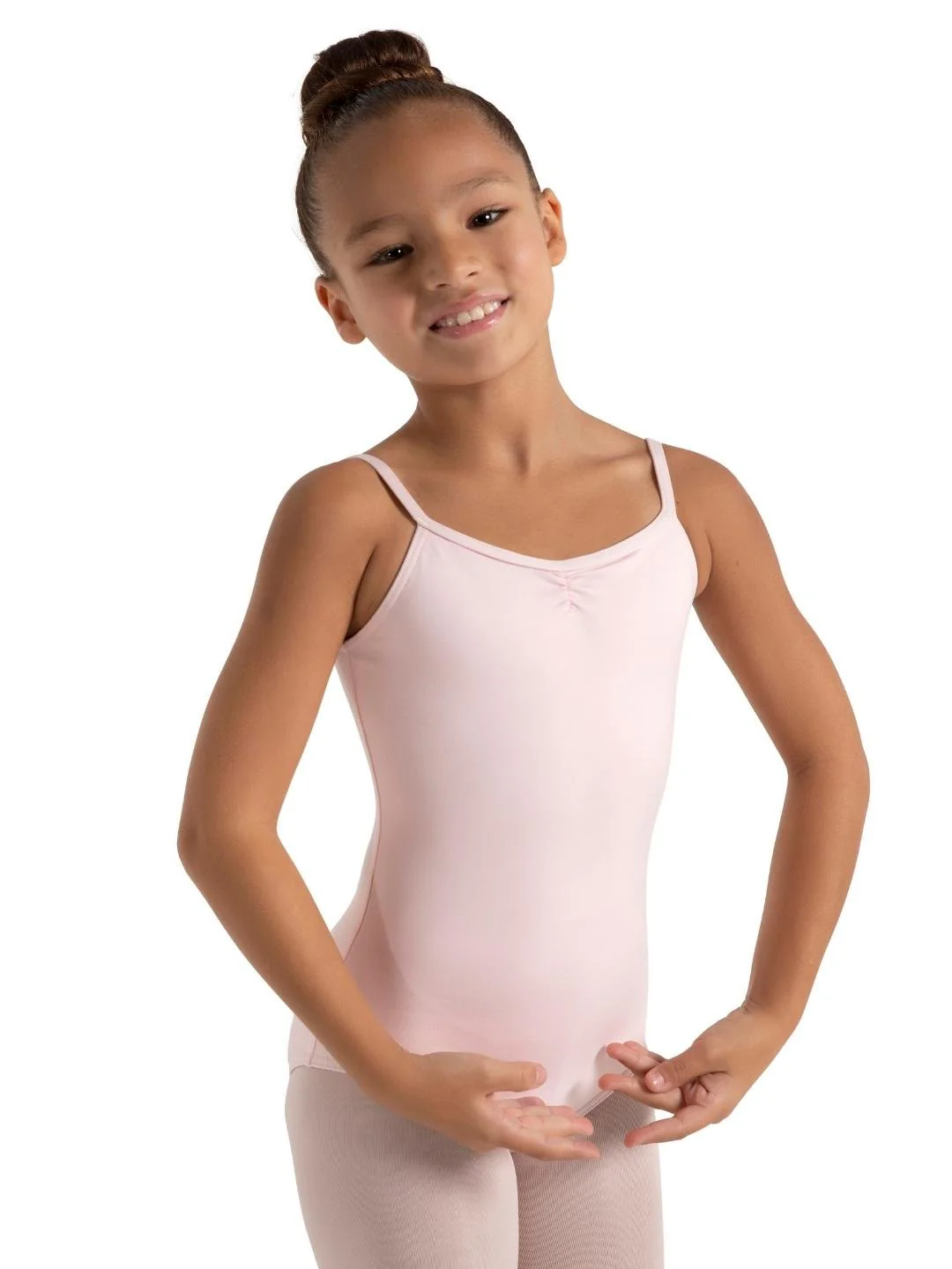 Studio Collection Pinch Front Camisole Leotard - Girls - Image 9