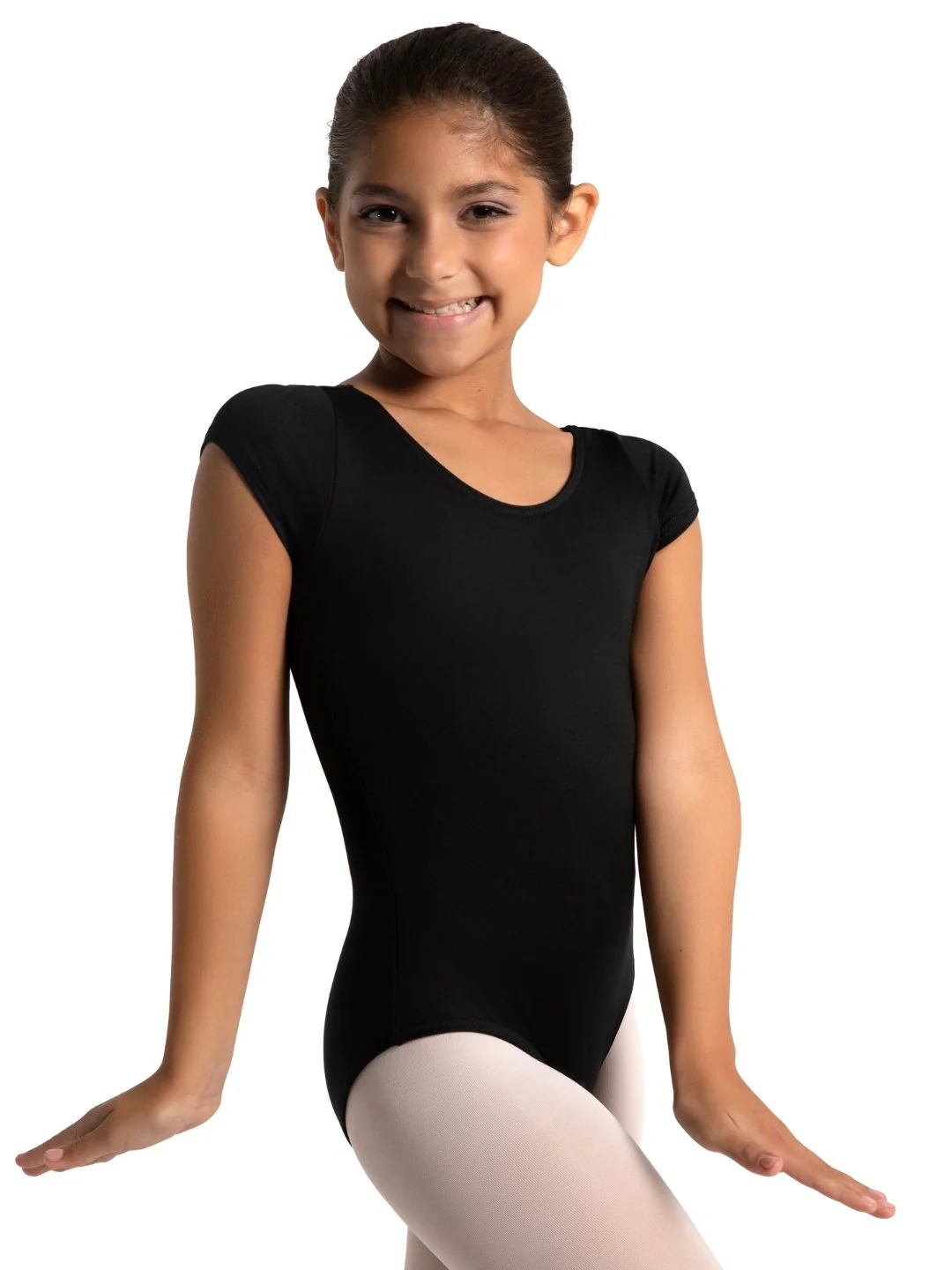 Studio Collection Short Sleeve Leotard - Girls - Image 6