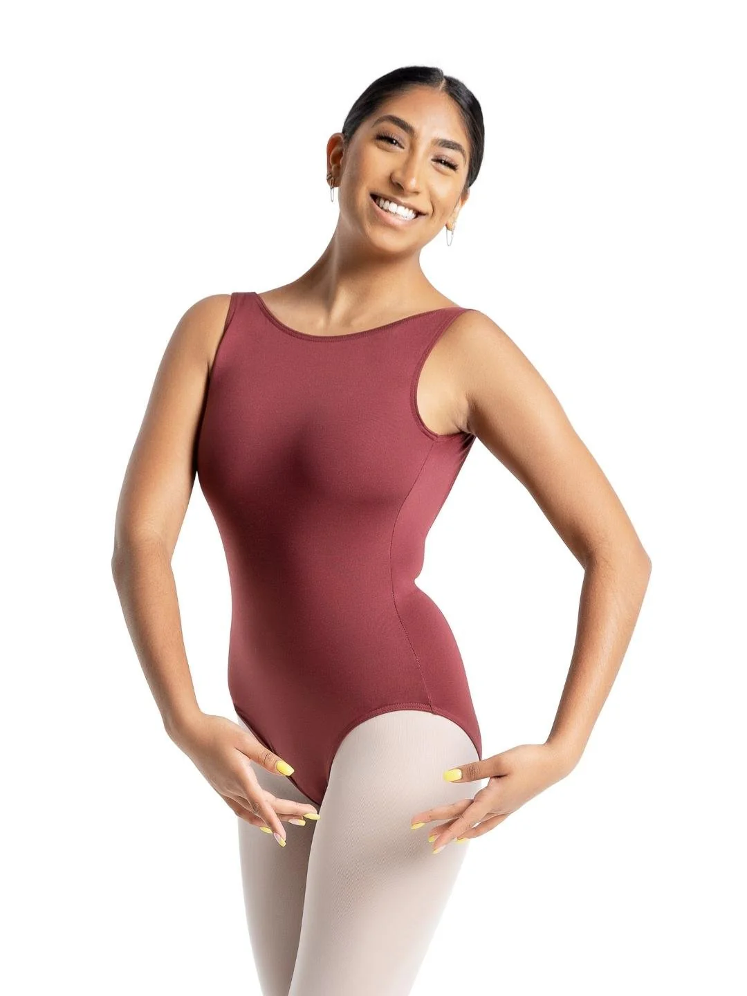 Studio Collection V Back Pinch Tank Leotard - Image 3