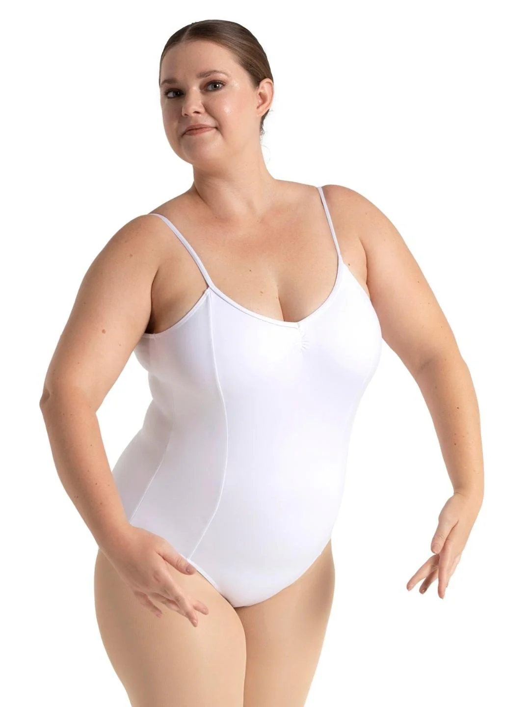 Studio Collection V Neck Camisole Leotard - Image 22