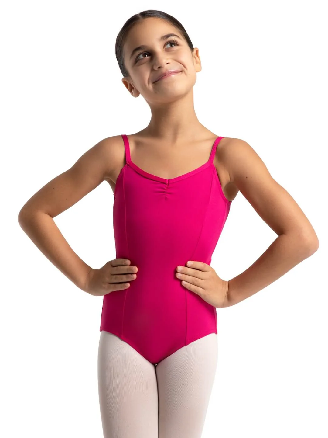 Studio Collection V Neck Camisole Leotard - Girls - Image 2