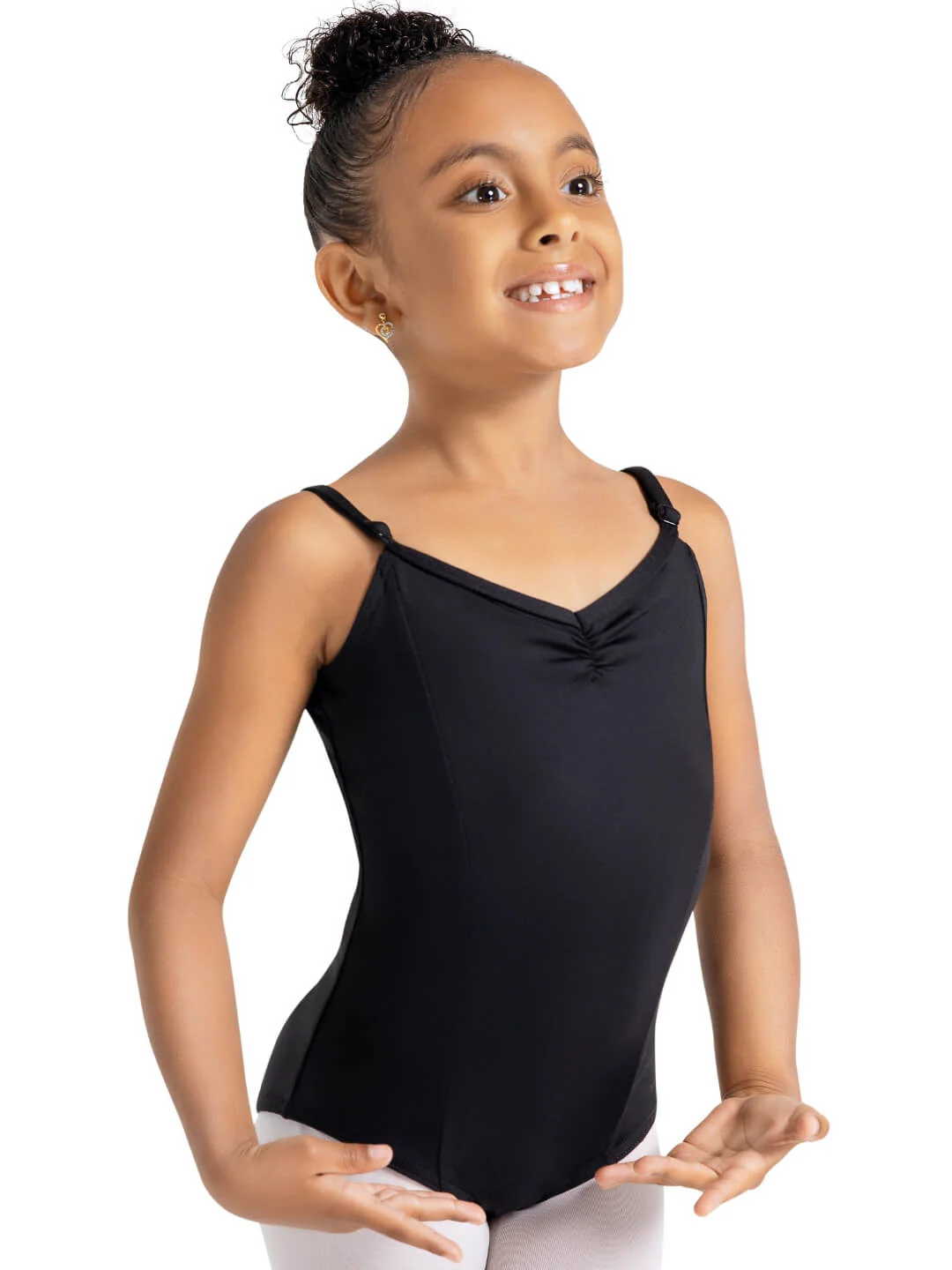 Studio Collection V Neck Camisole Leotard - Girls - Image 8