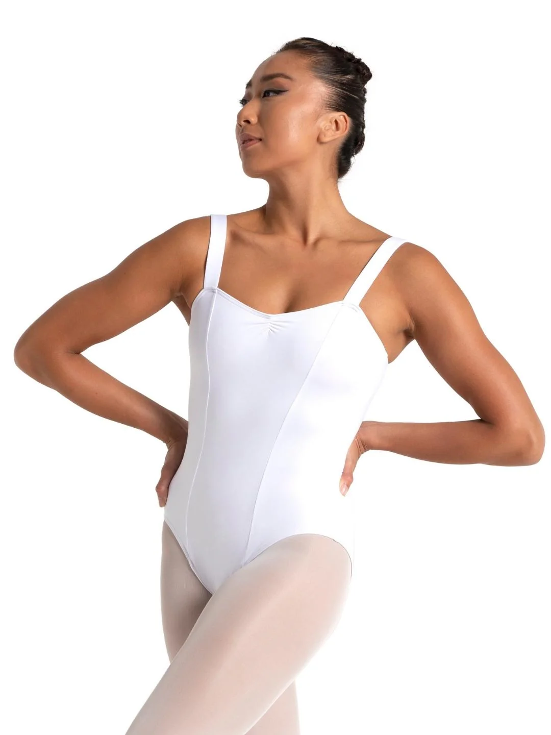 Studio Collection Wide Strap Camisole Leotard - Image 3