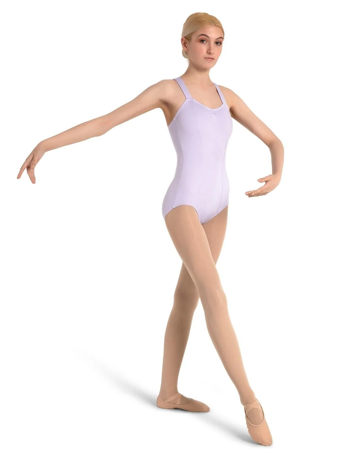 Studio Collection Wide Strap Camisole Leotard - Image 4