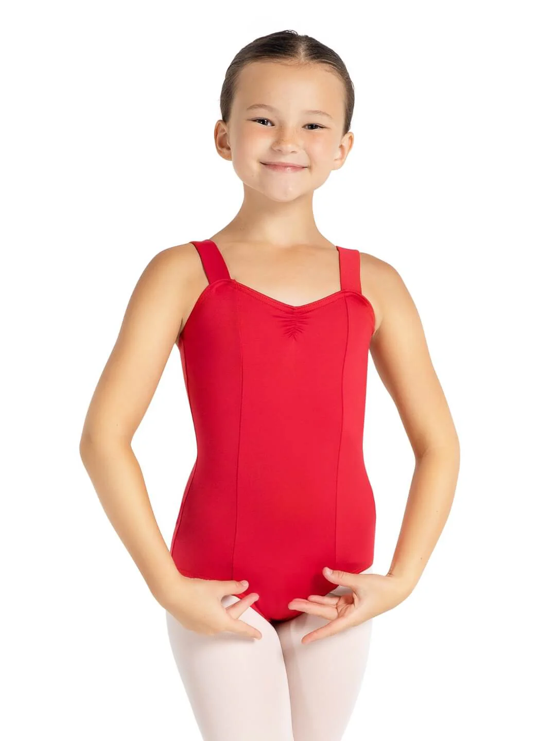 Studio Collection Wide Strap Camisole Leotard - Girls - Image 13