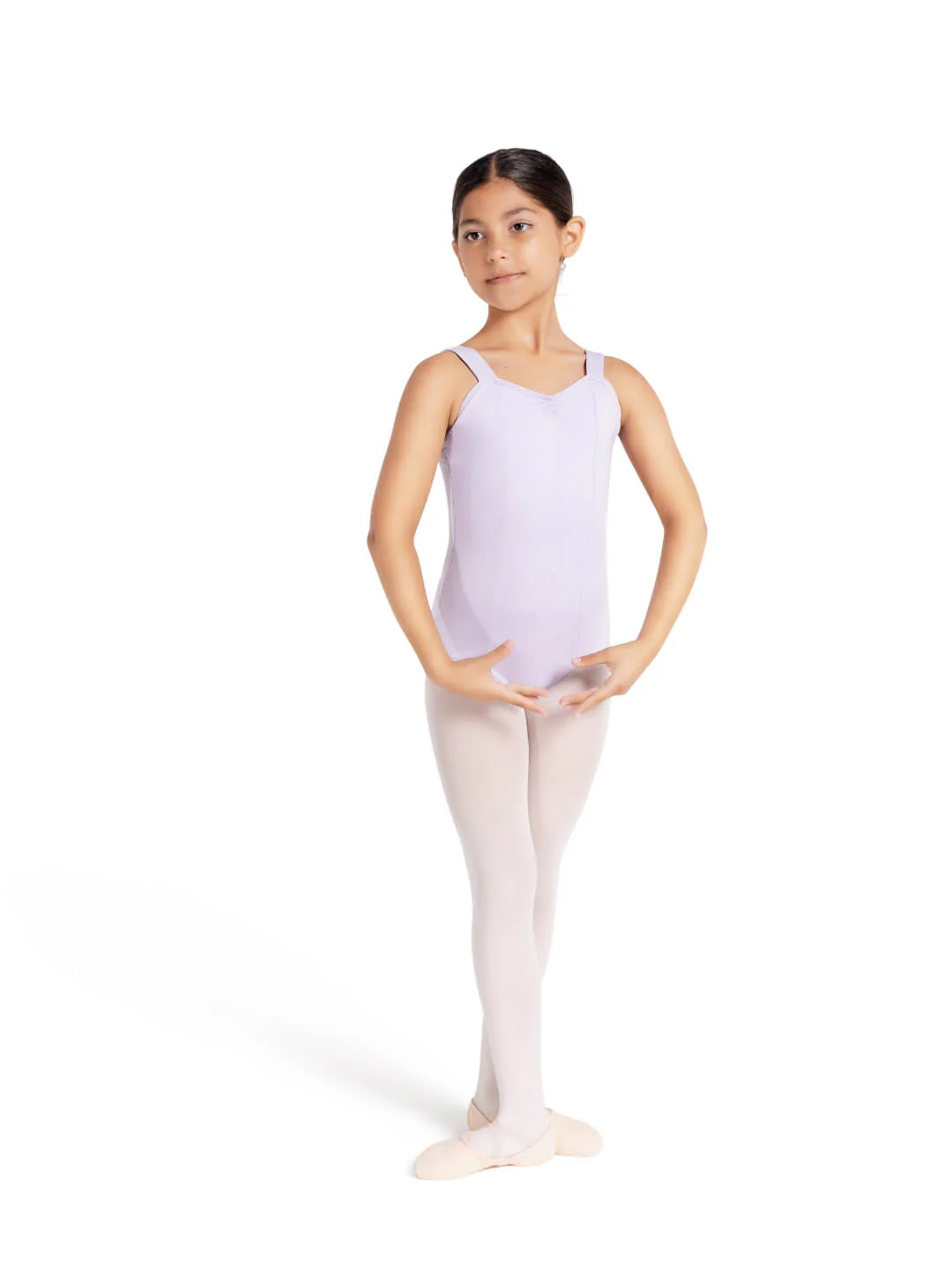 Studio Collection Wide Strap Camisole Leotard - Girls - Image 3