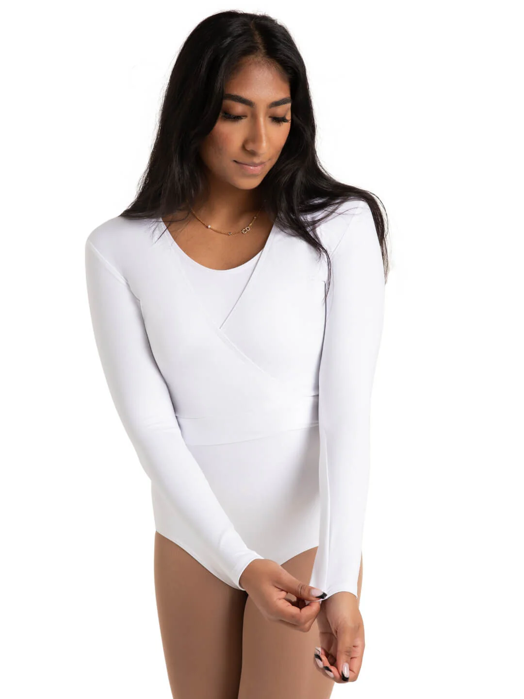 Studio Collection Wrap Top - Image 13