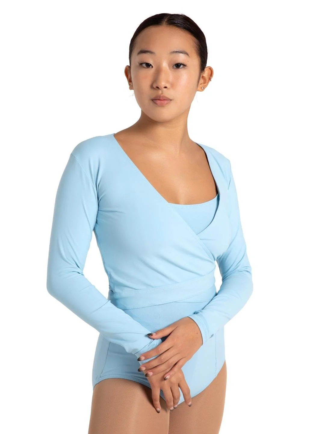 Studio Collection Wrap Top - Image 6