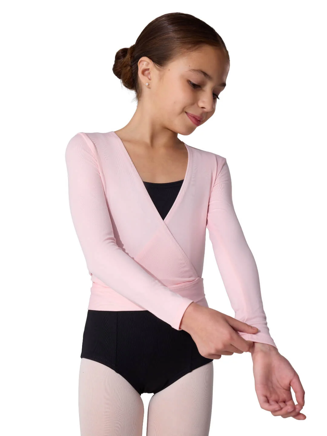 Studio Collection Wrap Top - Girls - Image 12