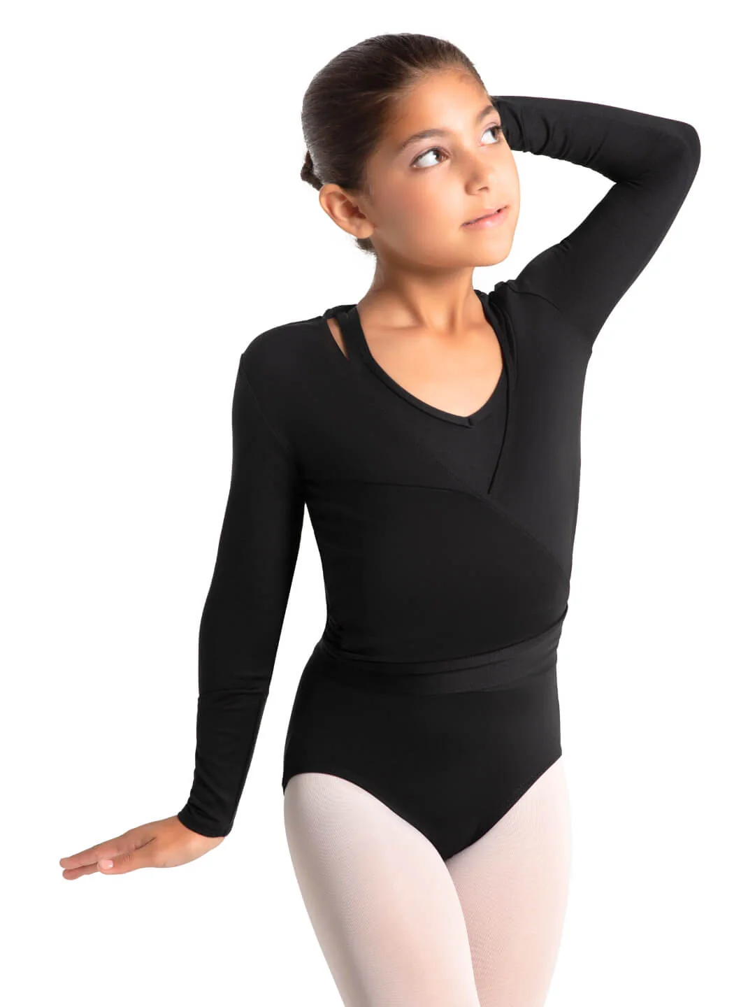 Studio Collection Wrap Top - Girls - Image 5